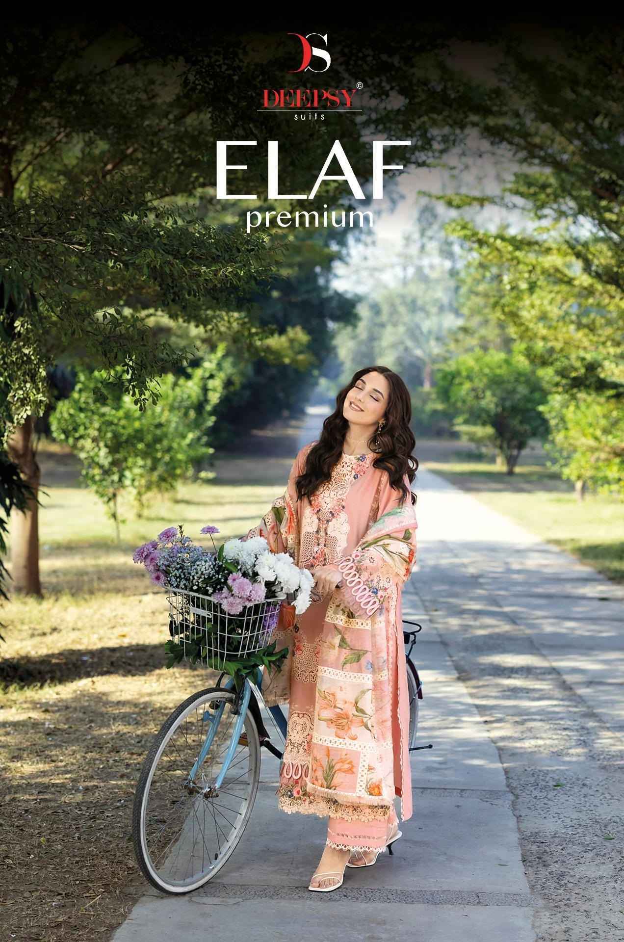 Deepsy Elaf Premium Cotton Salwar Kameez Wholesale Rate ( 6 Pcs Catalog )