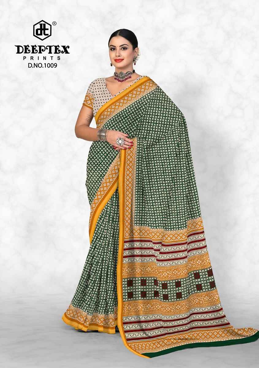 Deeptex Pinky City Vol 1 Pure Cotton Saree Wholesale Price ( 10 Pcs Catalogue )