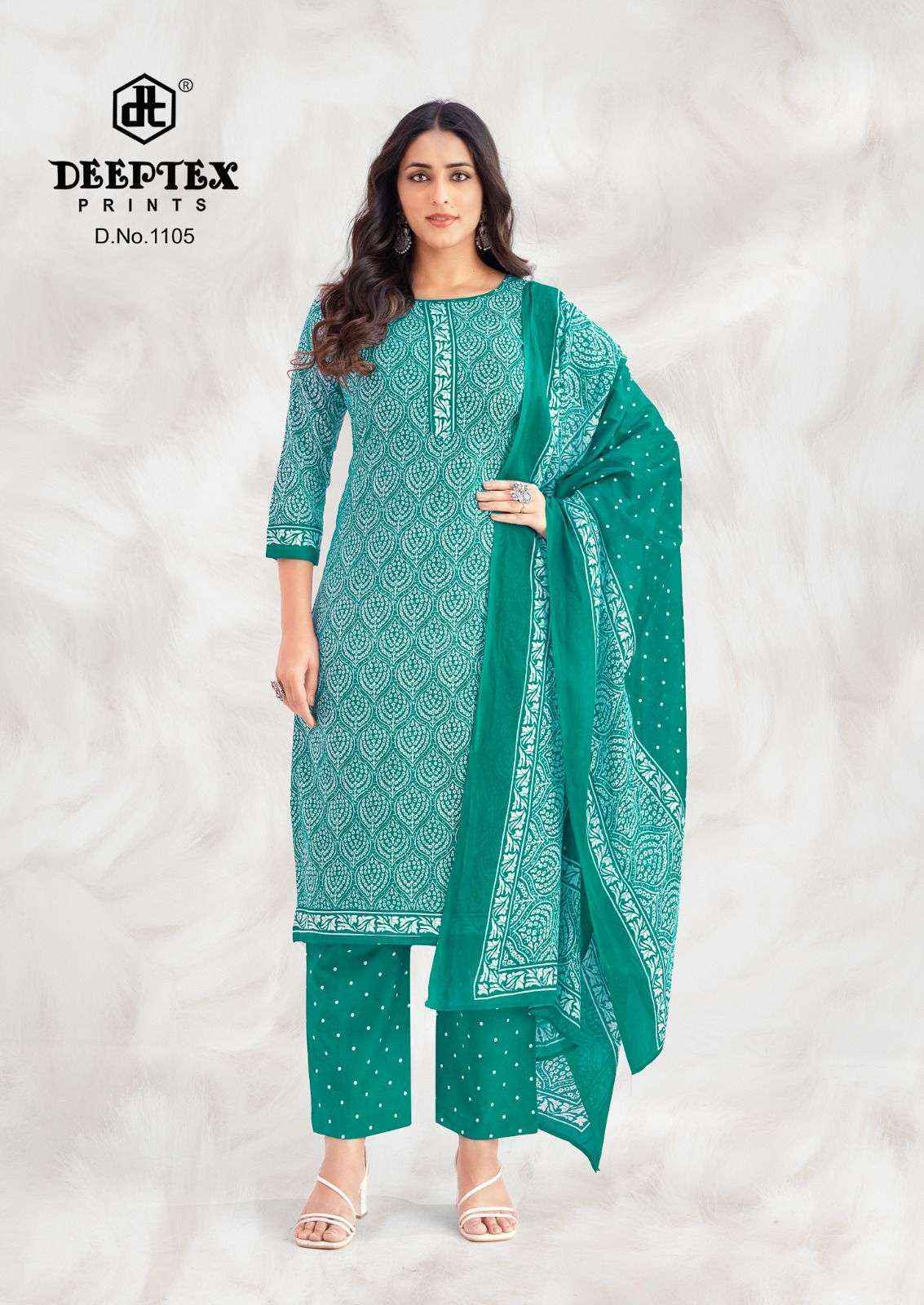 Deeptex Prints Aaliza Vol 11 Pure Cotton Readymade Suits Wholesale Price ( 10 Pcs Catalogue )