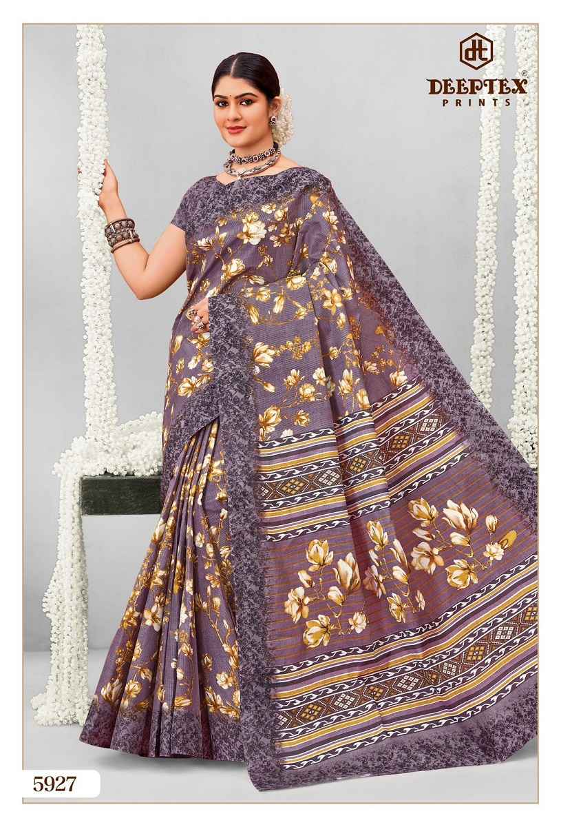 Deeptex Prints Mother India Vol 59 Cotton Saree Wholesale Price ( 30 pcs Catalogue )