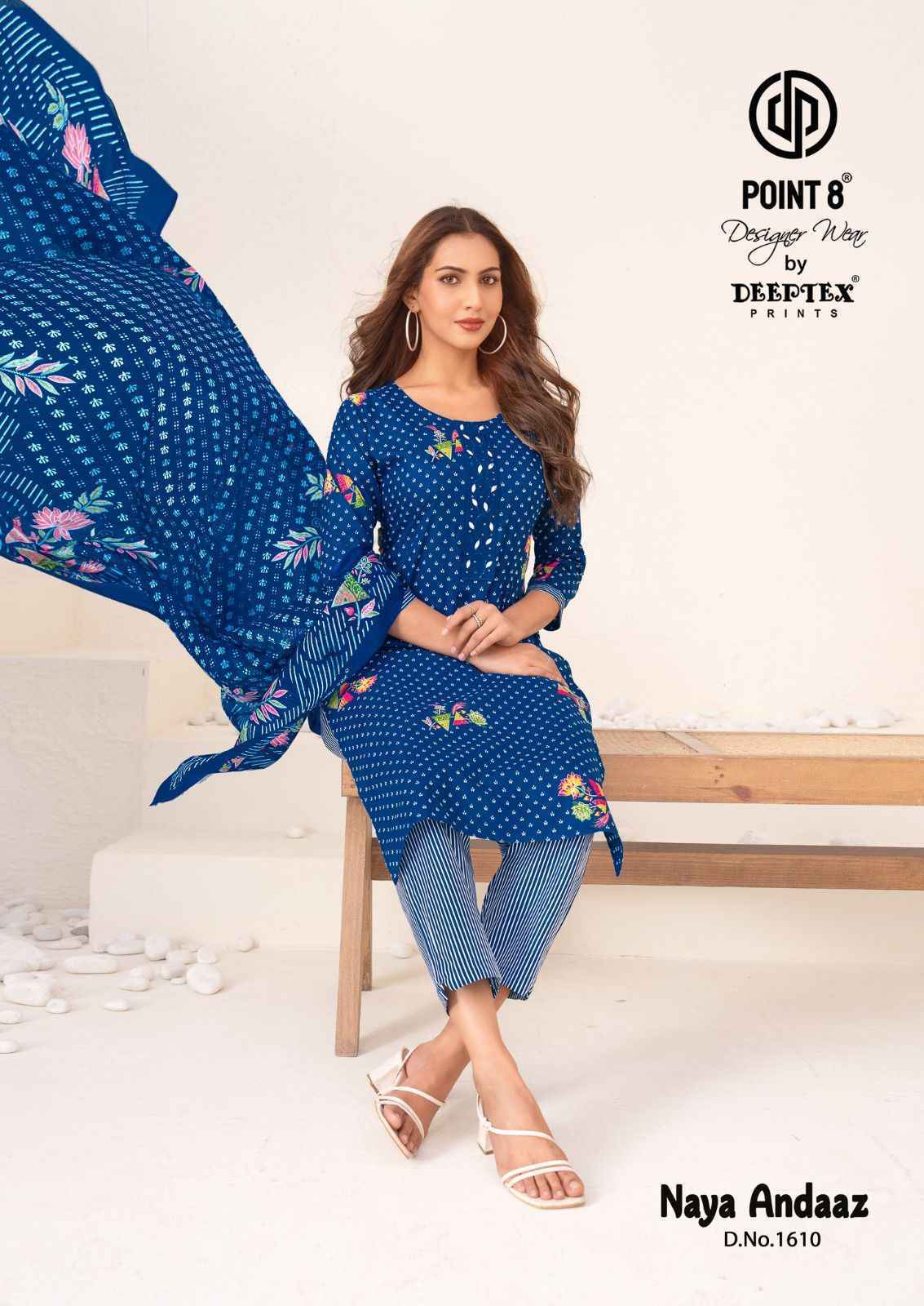 Deeptex Prints Naya Andaaz Vol 16 Cotton Readymade Suits Wholesale Price ( 10 pcs Catalogue )