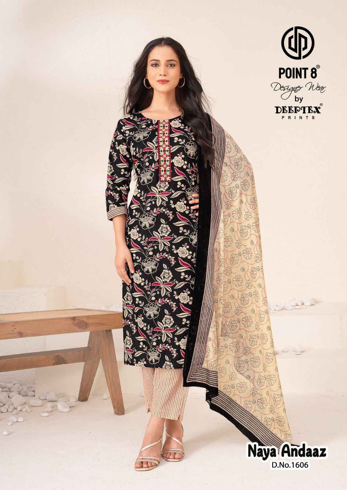 Deeptex Prints Naya Andaaz Vol 16 Cotton Readymade Suits Wholesale Price ( 10 pcs Catalogue )