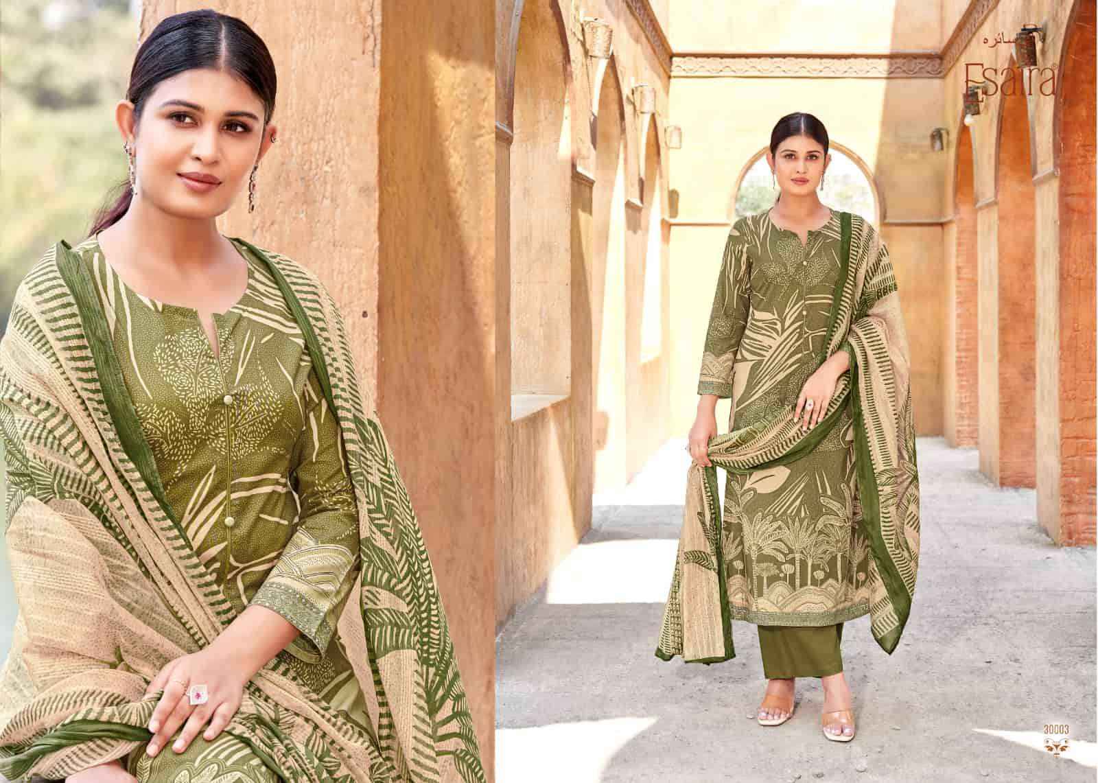 Esaira Zryan Digital Printed Cotton Dress Material Wholesale Price ( 8 Pcs Catalogue )