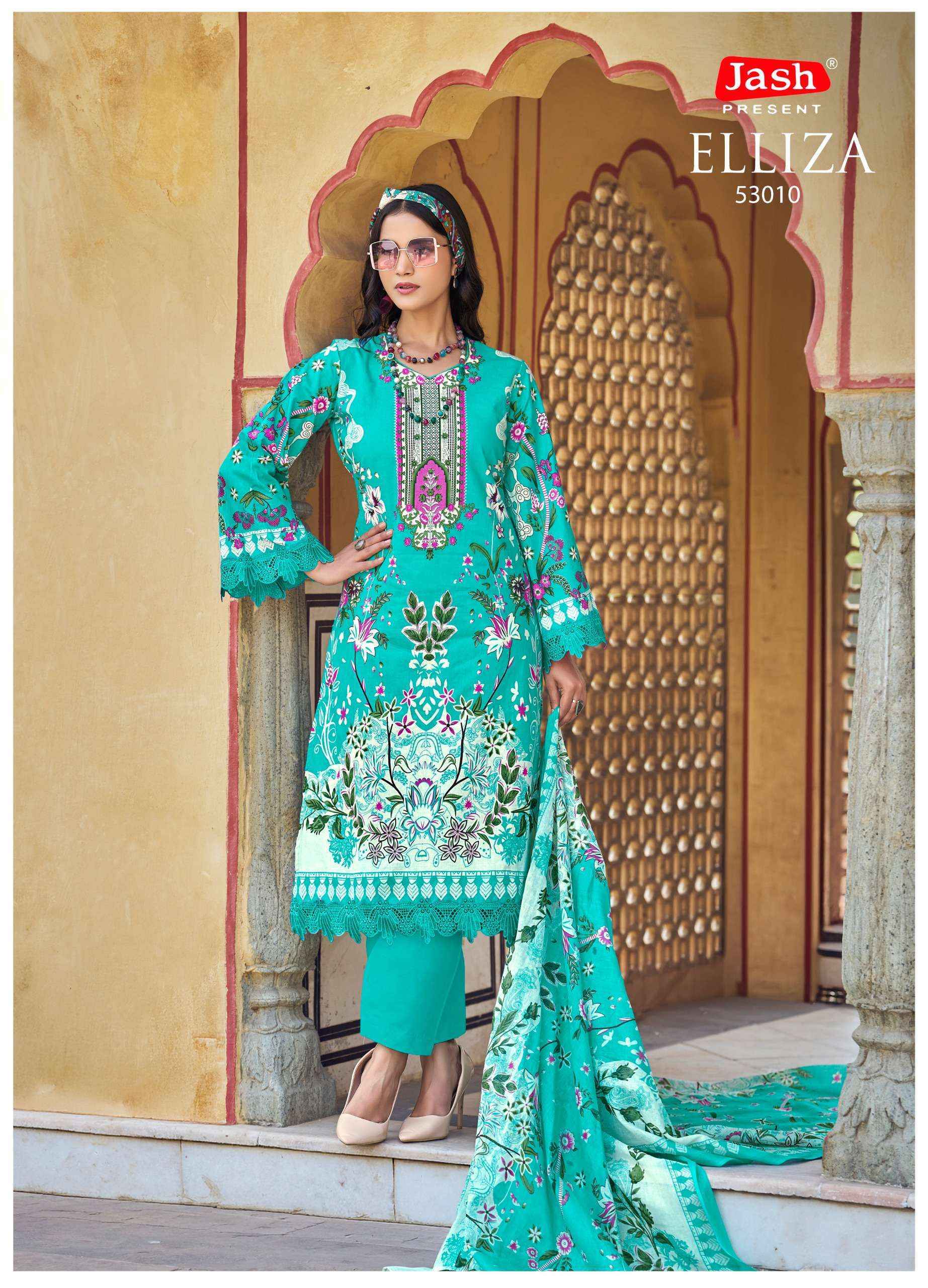 Jash Elliza Vol 53 Cotton Dress Material Wholesale Price ( 10 pcs Catalogue )