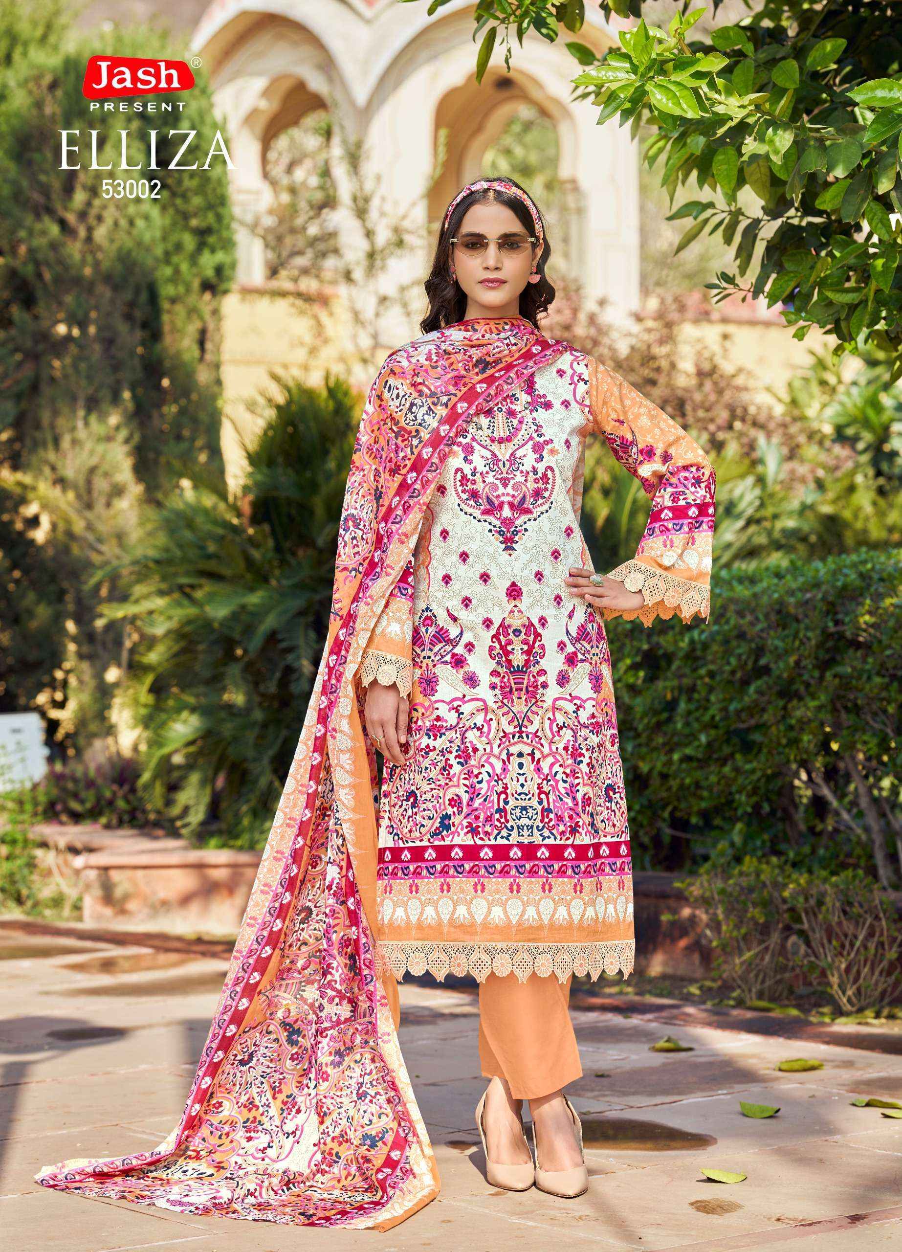 Jash Elliza Vol 53 Cotton Dress Material Wholesale Price ( 10 pcs Catalogue )