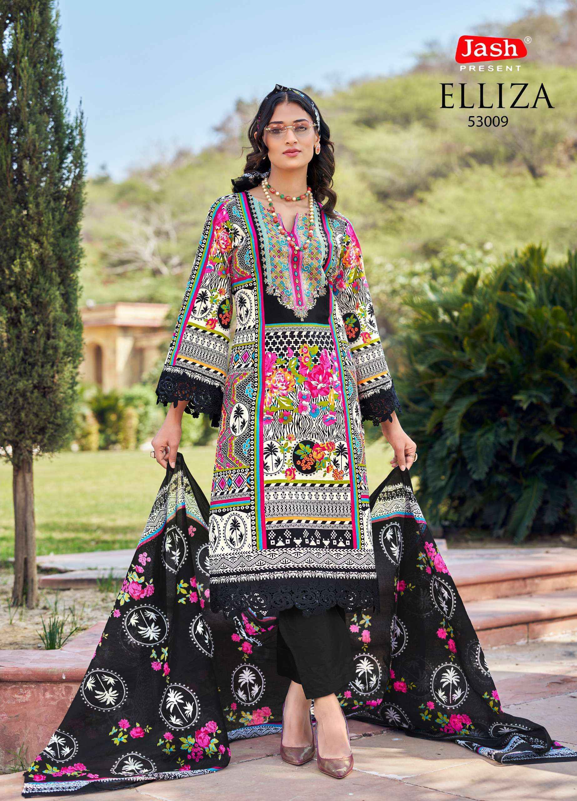 Jash Elliza Vol 53 Cotton Dress Material Wholesale Price ( 10 pcs Catalogue )