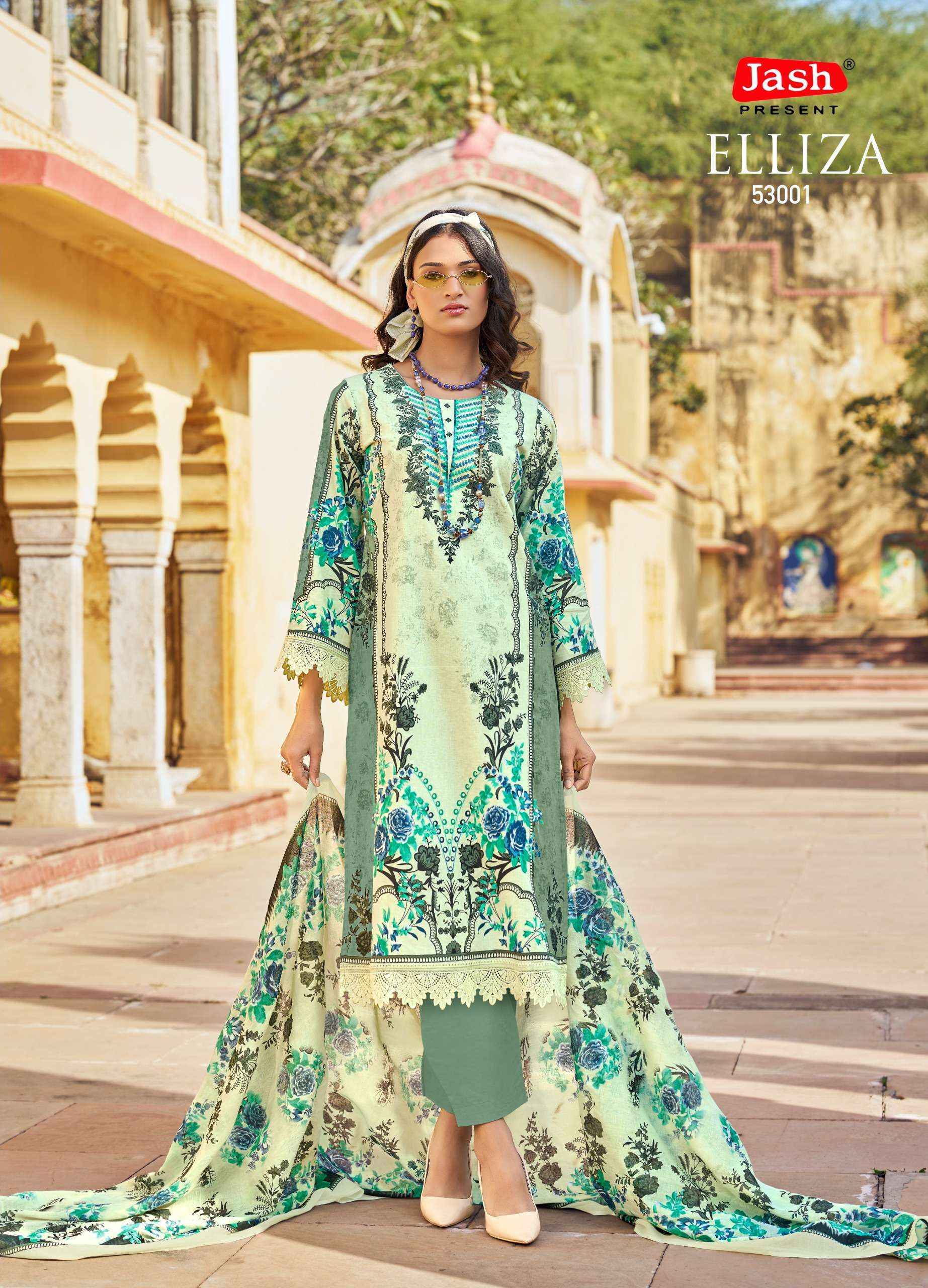 Jash Elliza Vol 53 Cotton Dress Material Wholesale Price ( 10 pcs Catalogue )