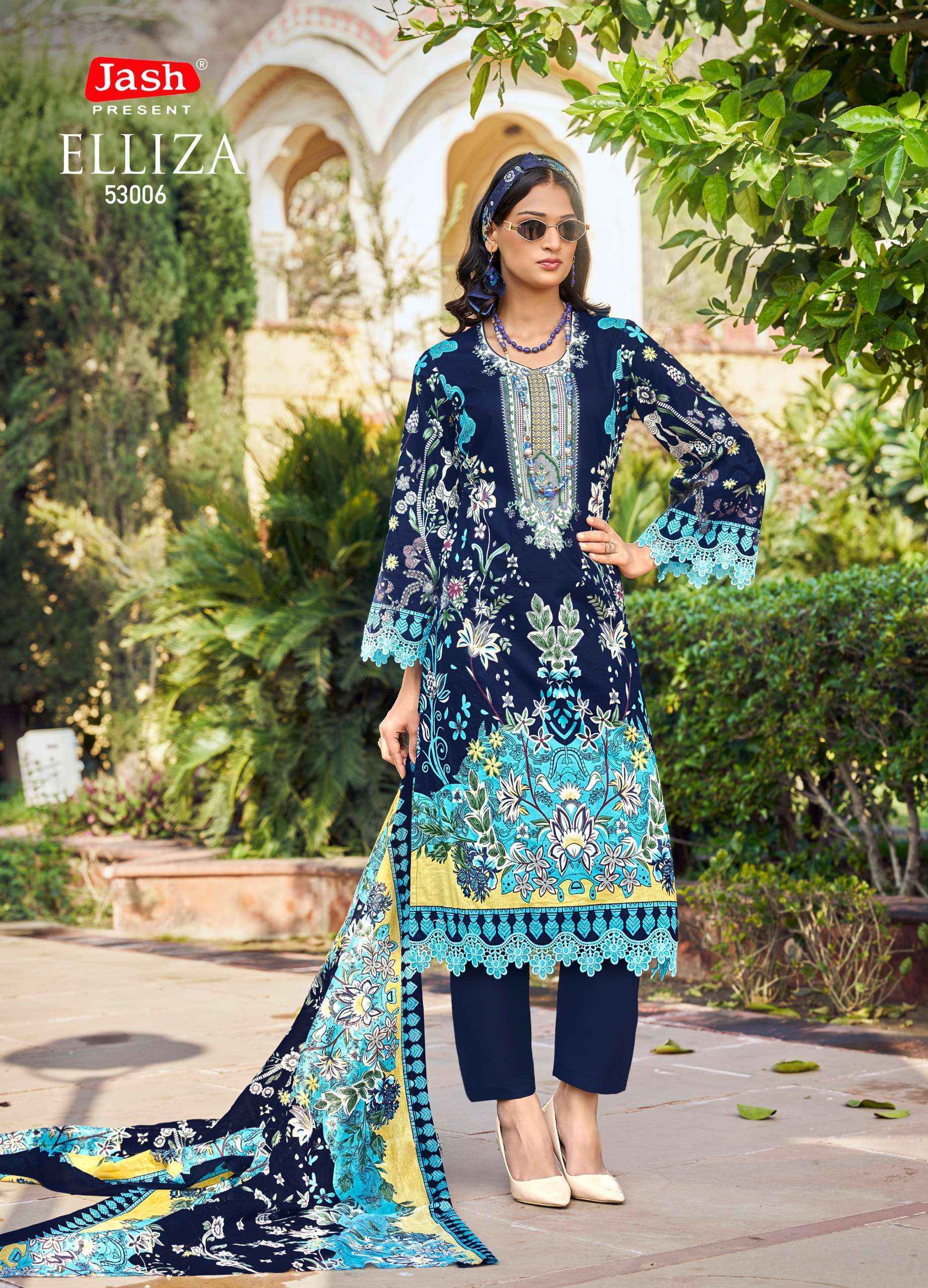 Jash Elliza Vol 53 Cotton Dress Material Wholesale Price ( 10 pcs Catalogue )