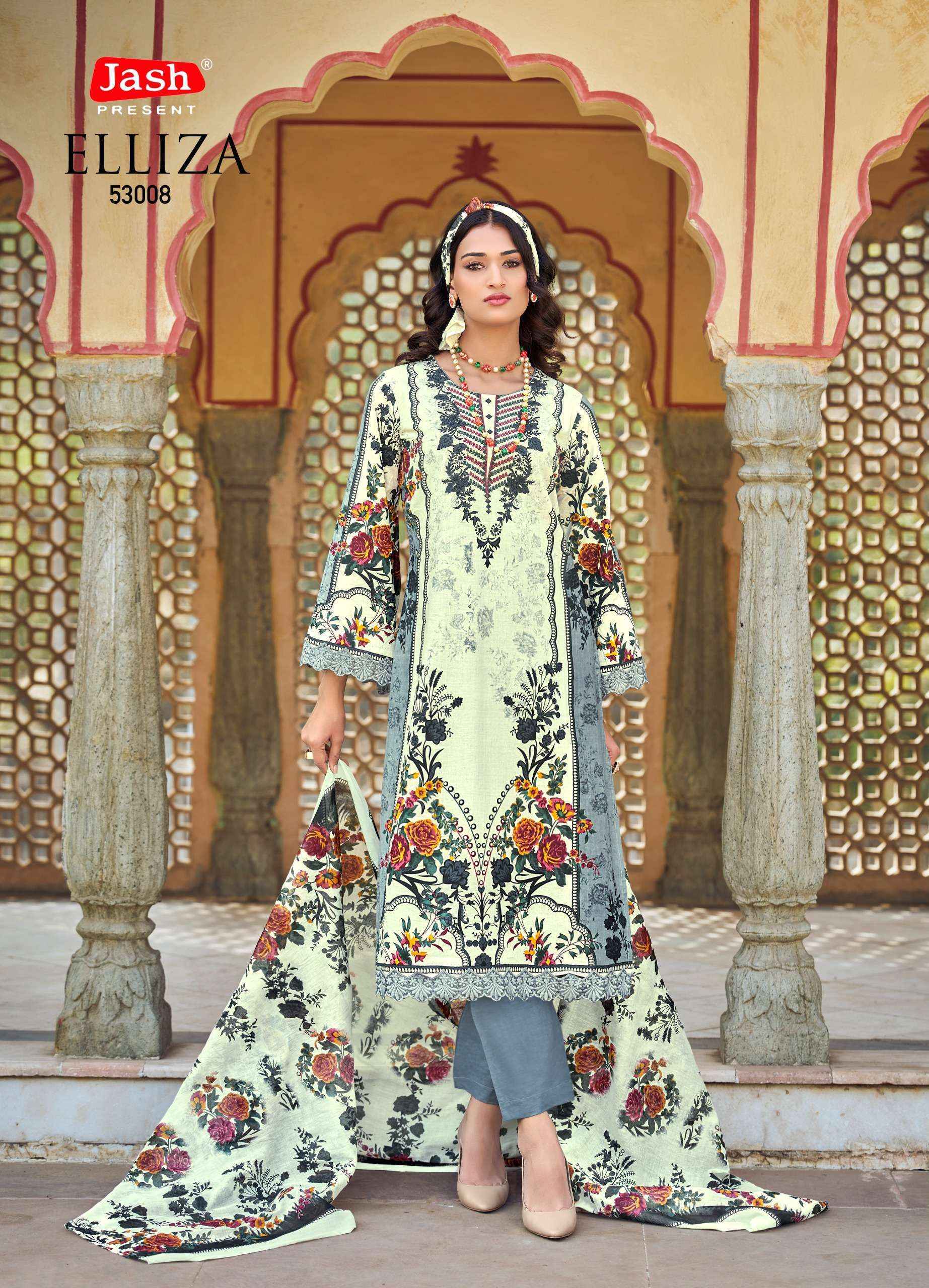 Jash Elliza Vol 53 Cotton Dress Material Wholesale Price ( 10 pcs Catalogue )