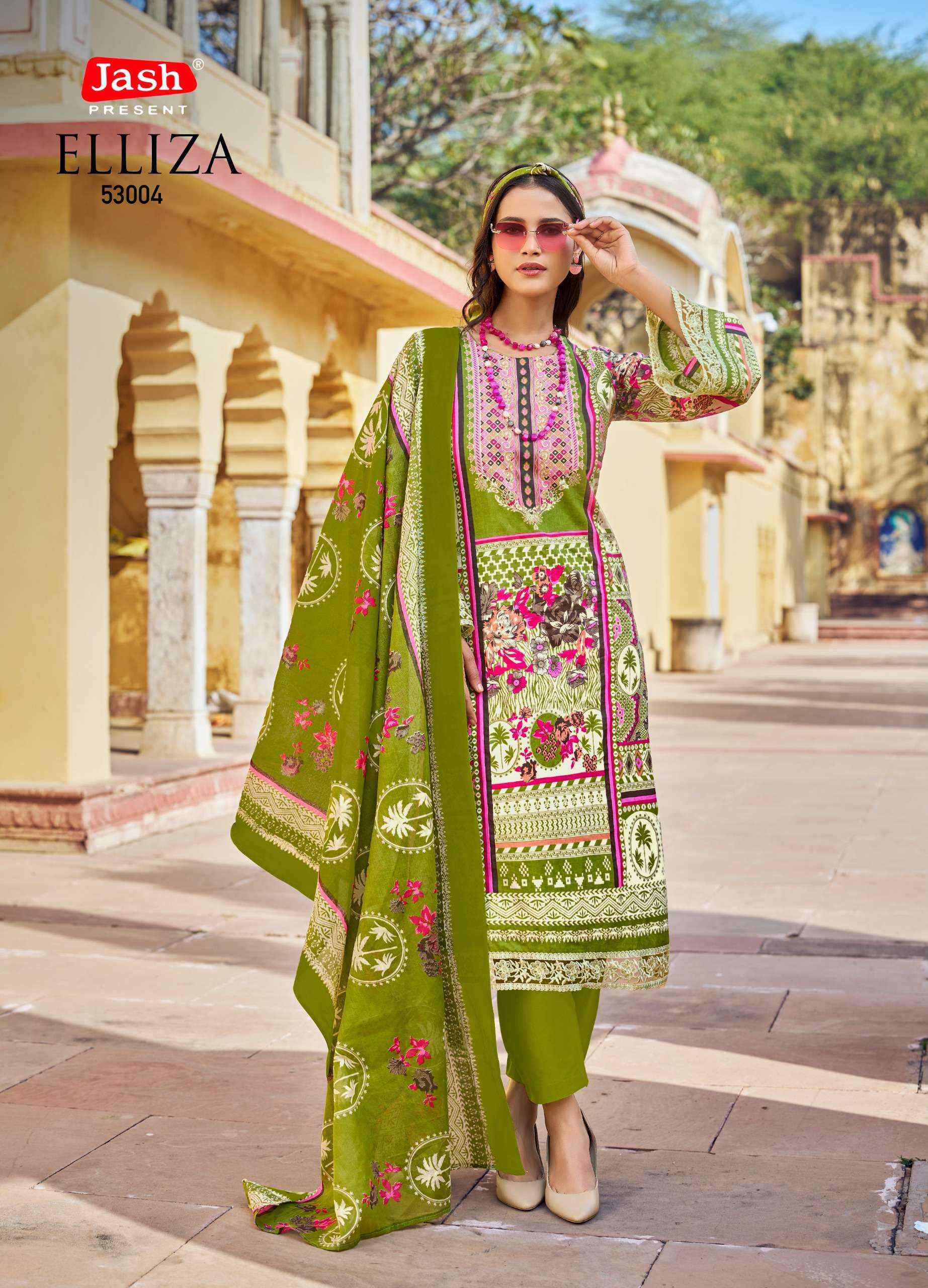 Jash Elliza Vol 53 Cotton Dress Material Wholesale Price ( 10 pcs Catalogue )