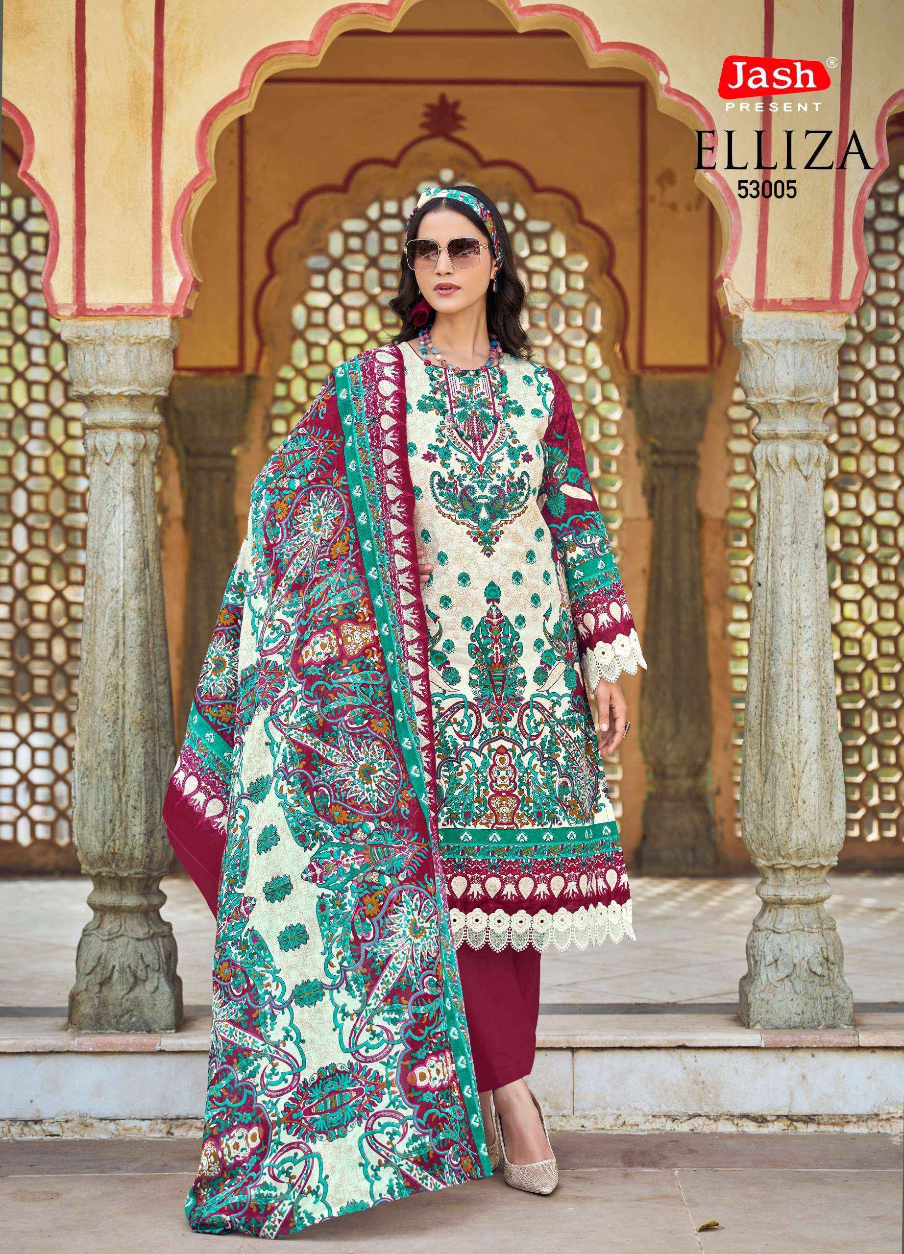 Jash Elliza Vol 53 Cotton Dress Material Wholesale Price ( 10 pcs Catalogue )