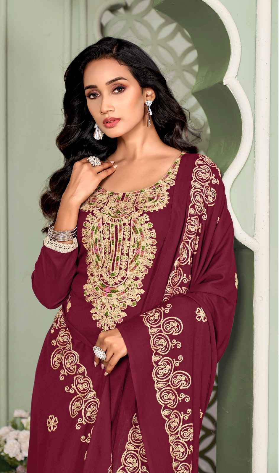 Jt Angel Vol 17 Rayon Salwar Kameez Wholesale Rate ( 5 Pcs Catalog )