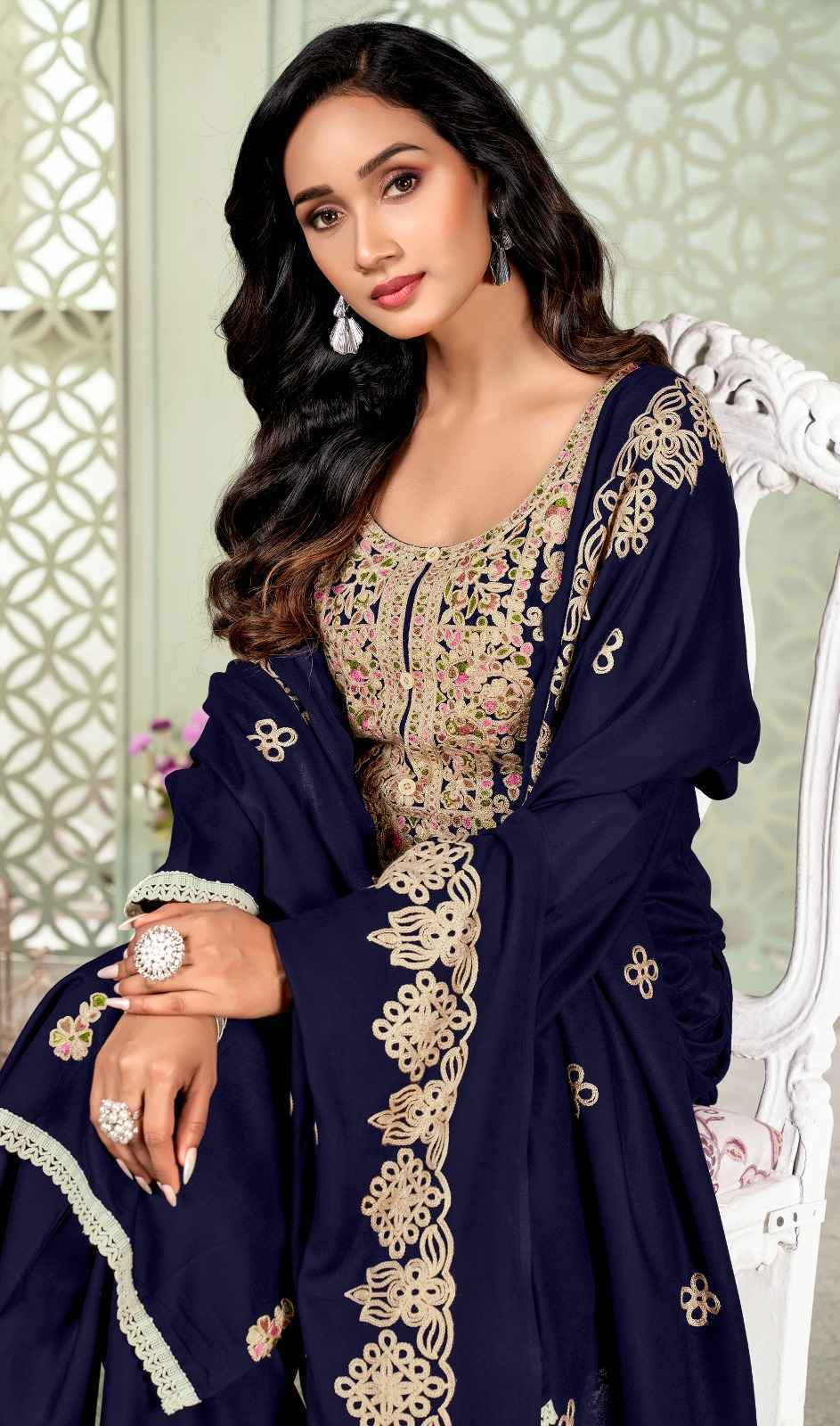 Jt Angel Vol 17 Rayon Salwar Kameez Wholesale Rate ( 5 Pcs Catalog )