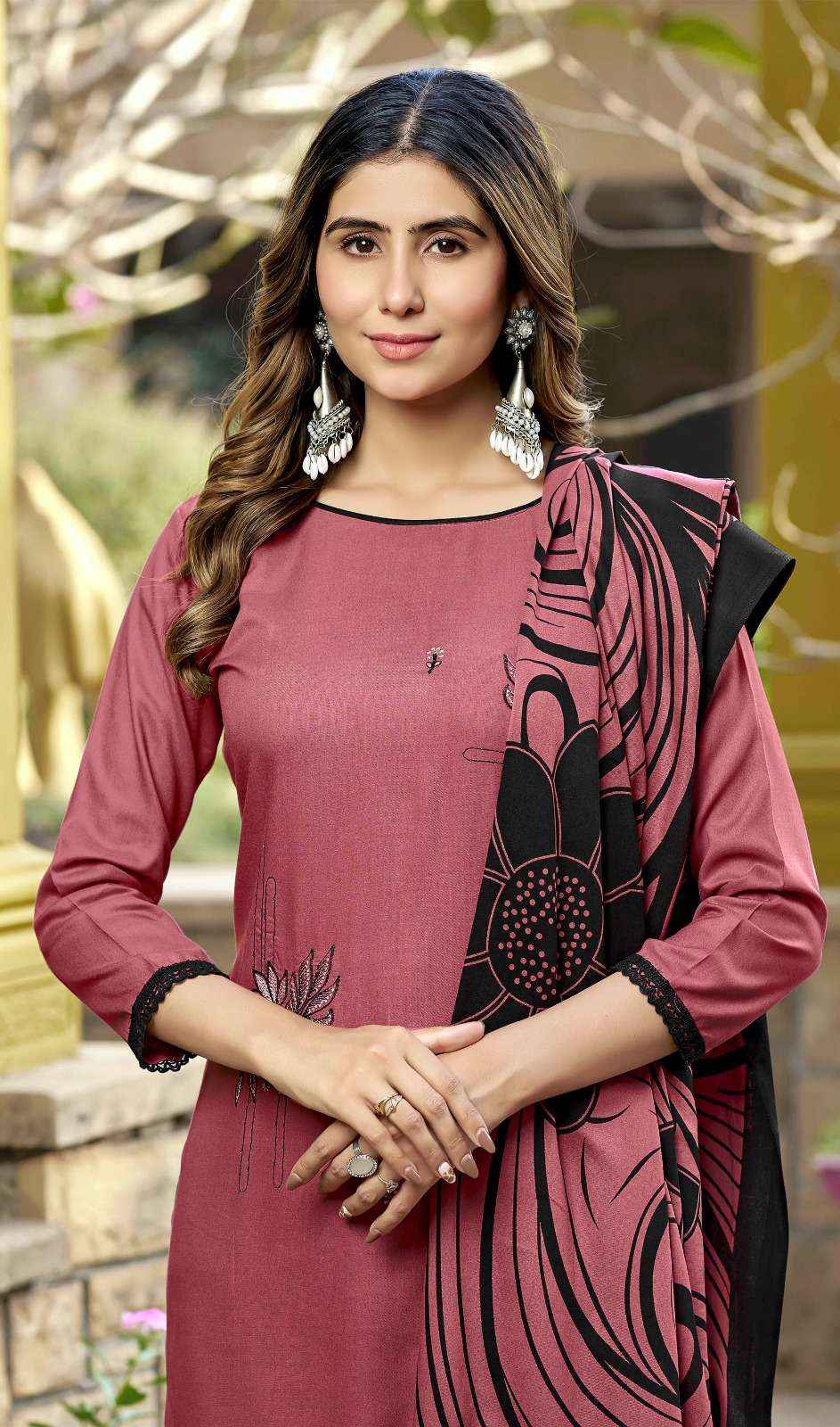 Jt Black Stone Vol 36 Premium Style Rayon Salwar Kameez Wholesale Rate ( 5 Pcs Catalog )