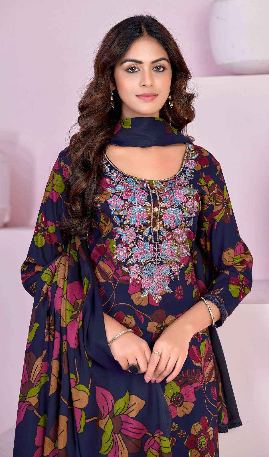 Jt Bulbul Vol 23 Rayon Dress Material Wholesale Price ( 5 Pcs Catalogue )