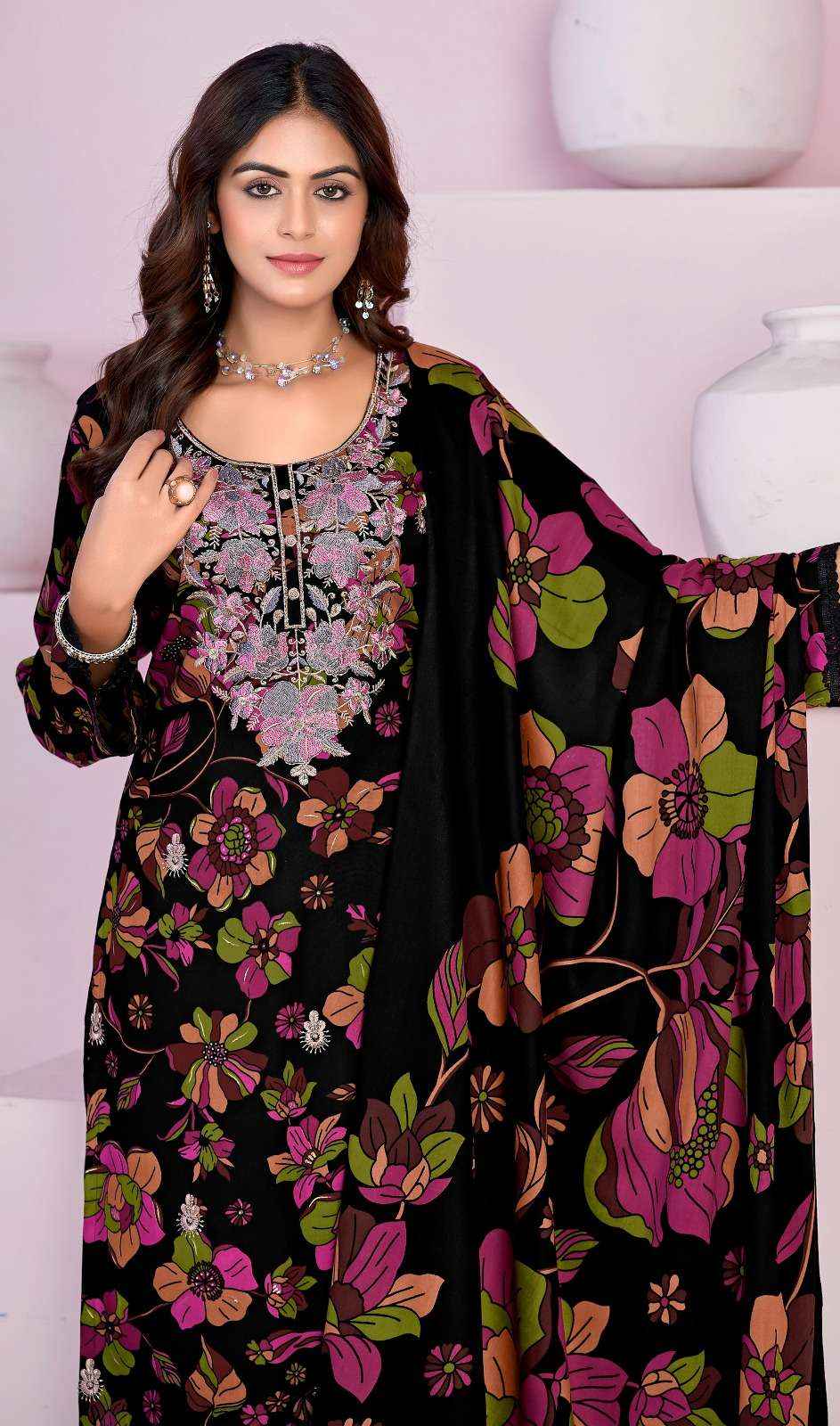 Jt Bulbul Vol 23 Rayon Dress Material Wholesale Price ( 5 Pcs Catalogue )