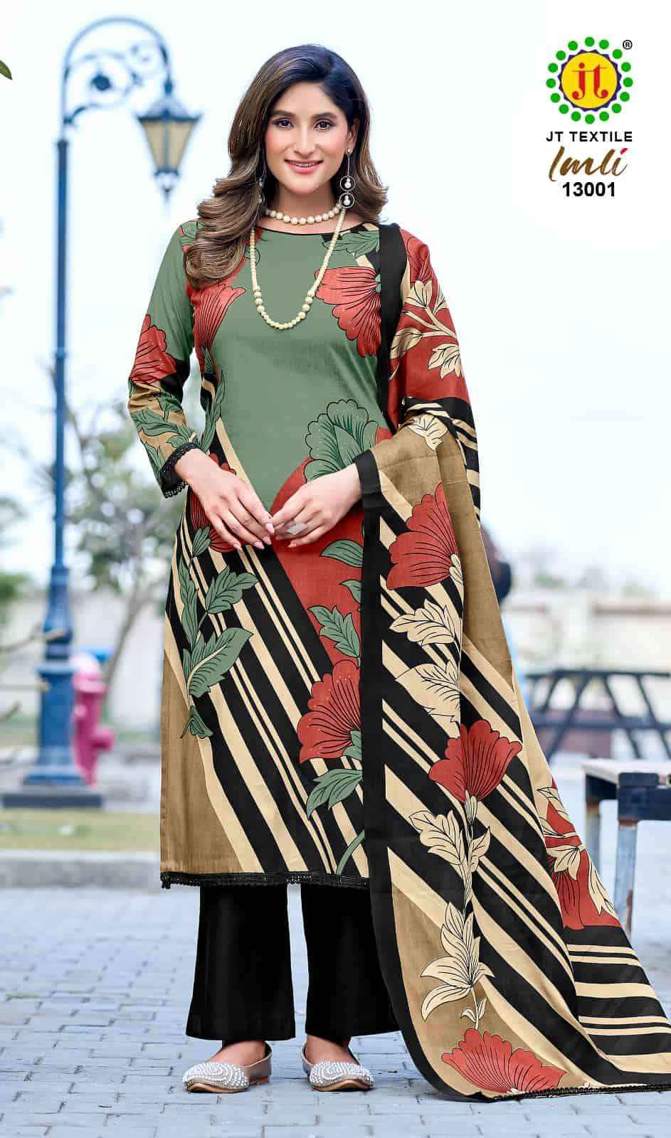 Jt Imli Vol 13 Rayon Dress Material Wholesale Online Price ( 5 Pcs Catalogue )