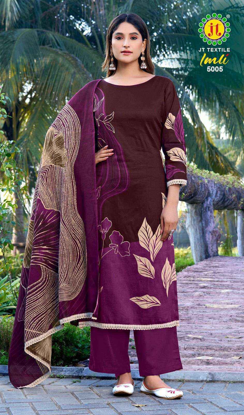Jt Imli Vol 5 Rayon Dress Material New Catalogue wholesale price ( 5 pcs Catalogue )