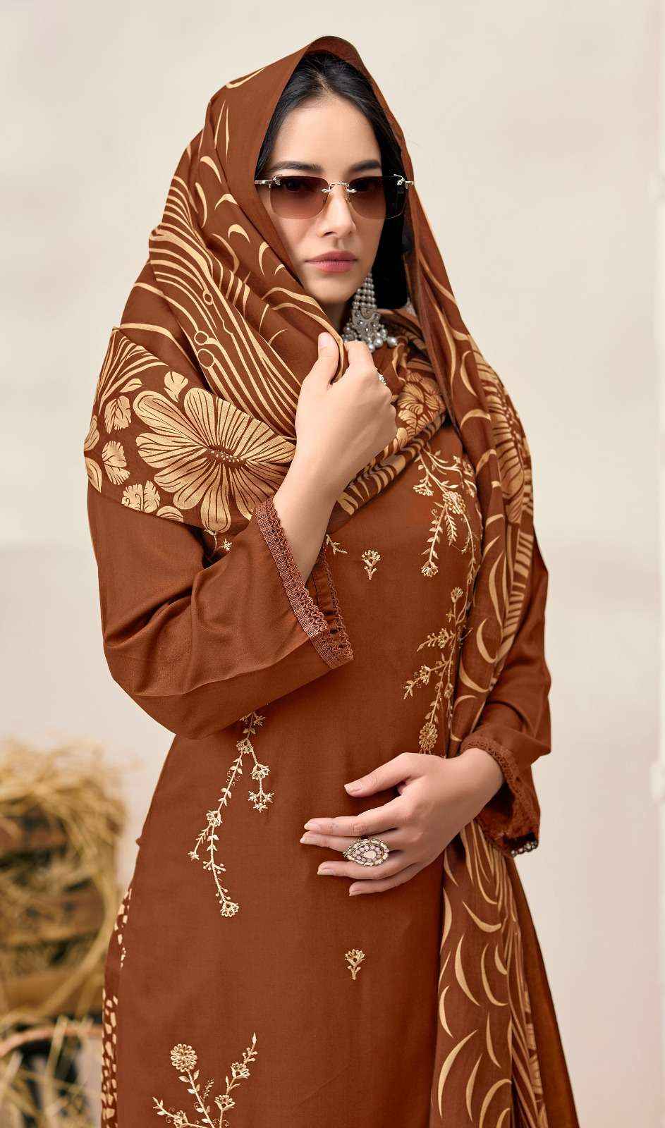 Jt Marigold Vol 5 Unstitch Fancy Ladies Dress Wholesale Rate ( 5 Pcs Catalog )