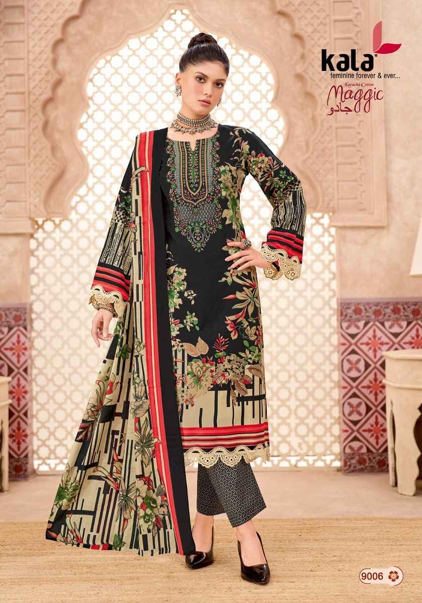 Kala Fashion Maggic Vol-24 Karachi Wholesale Dress Material Online Price ( 12 Pcs Catalogue )