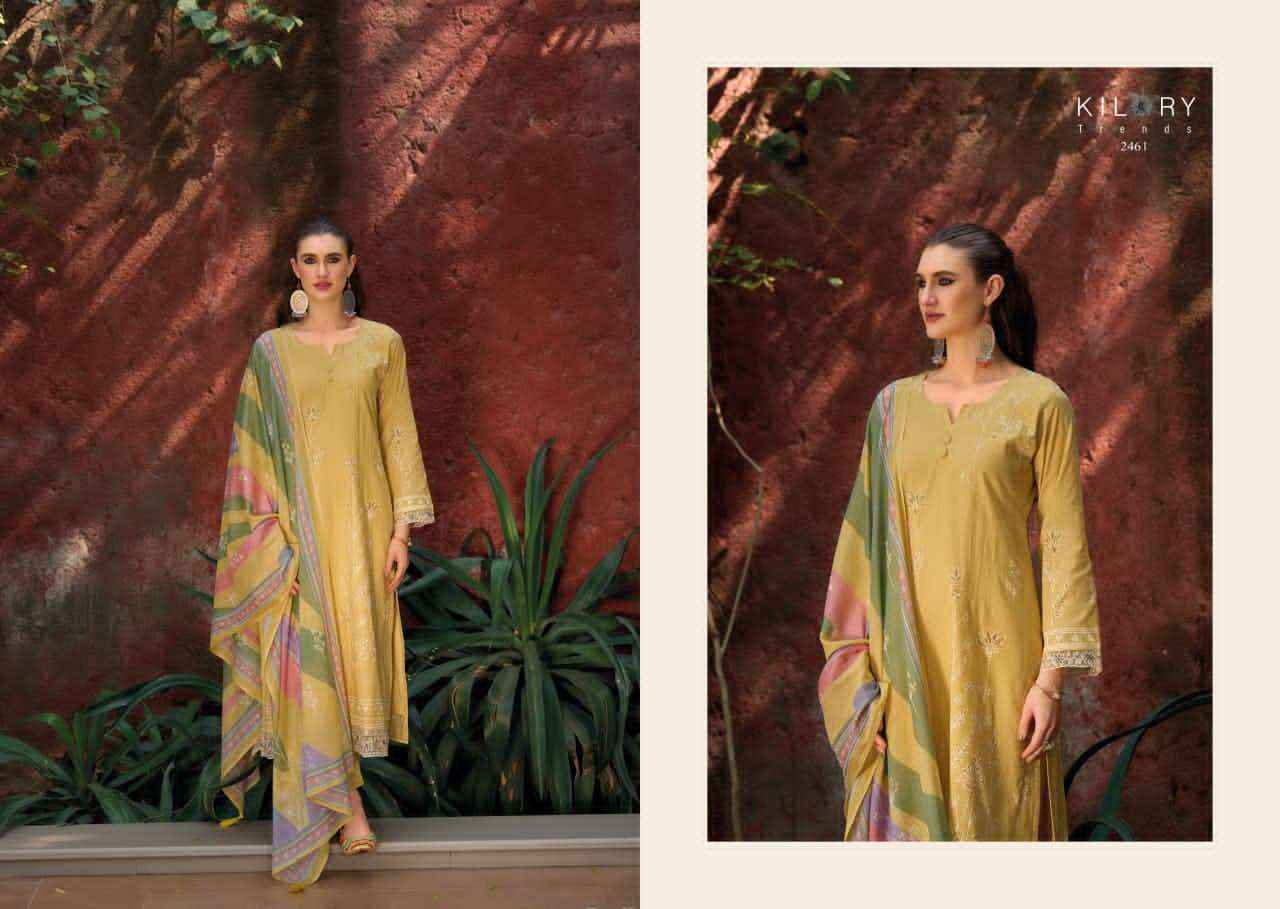 Kilory Trends Noosh Lawn cotton Dress Material Wholesale Price ( 6 Pcs Catalogue )