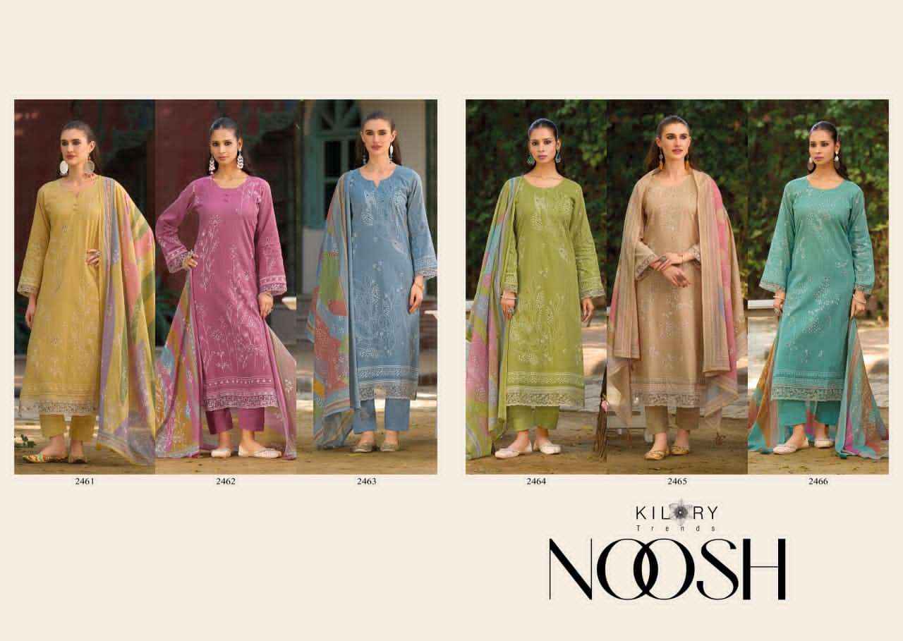 Kilory Trends Noosh Lawn cotton Dress Material Wholesale Price ( 6 Pcs Catalogue )