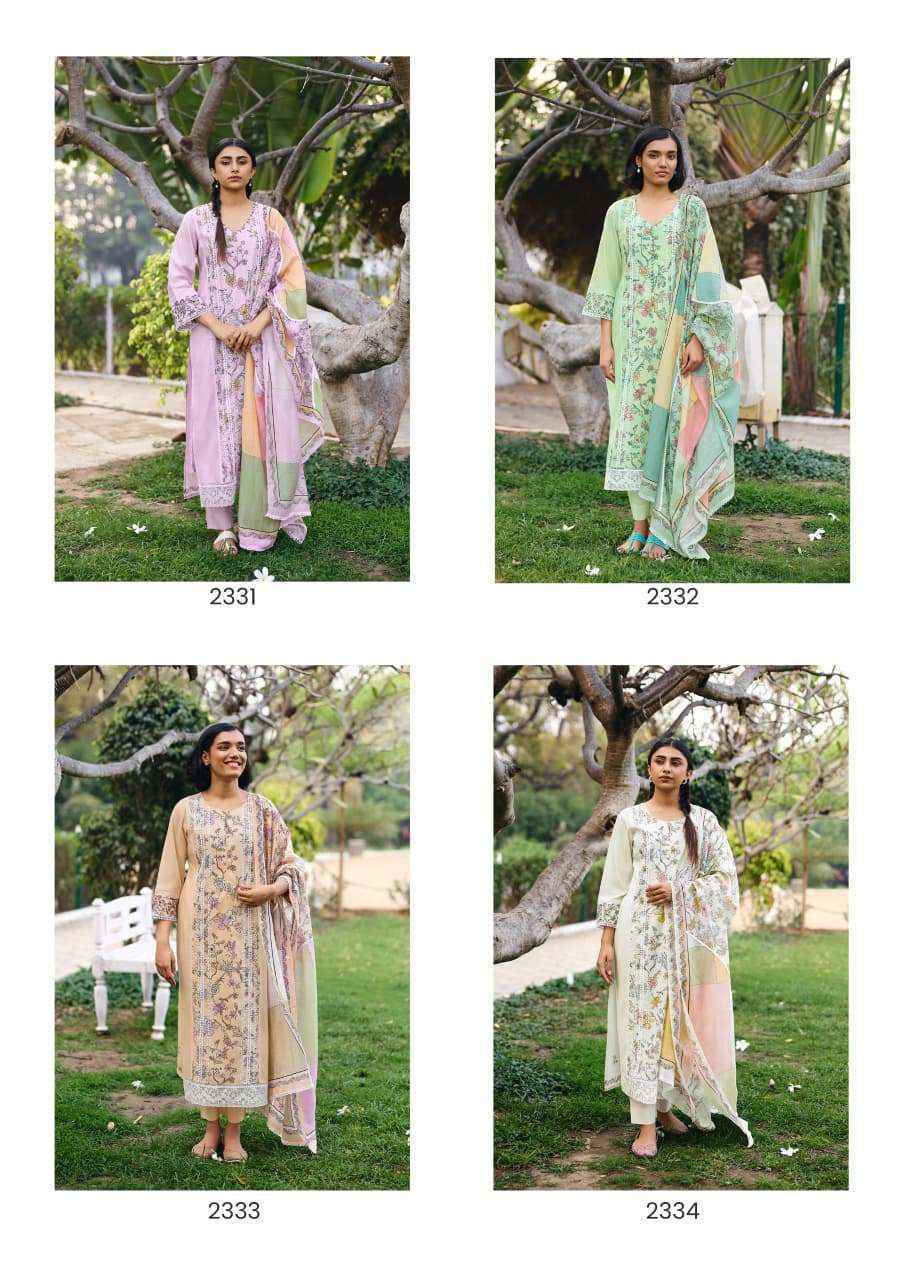 Kimora Gulaabi Vol 72 Lawn Cotton Salwar Kameez Wholesale Rate ( 4 Pcs Catalog )