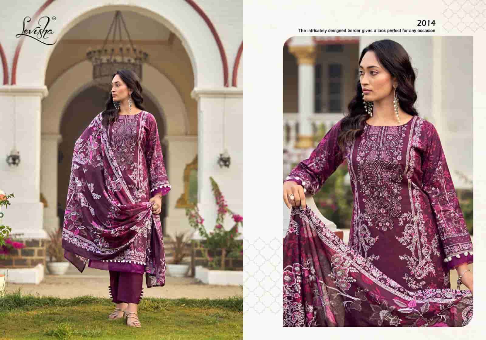 Levisha Muskan Vol 2 Exclusive Designs Cotton Salwar Kameez Wholesale Rate ( 8 Pcs Catalog )
