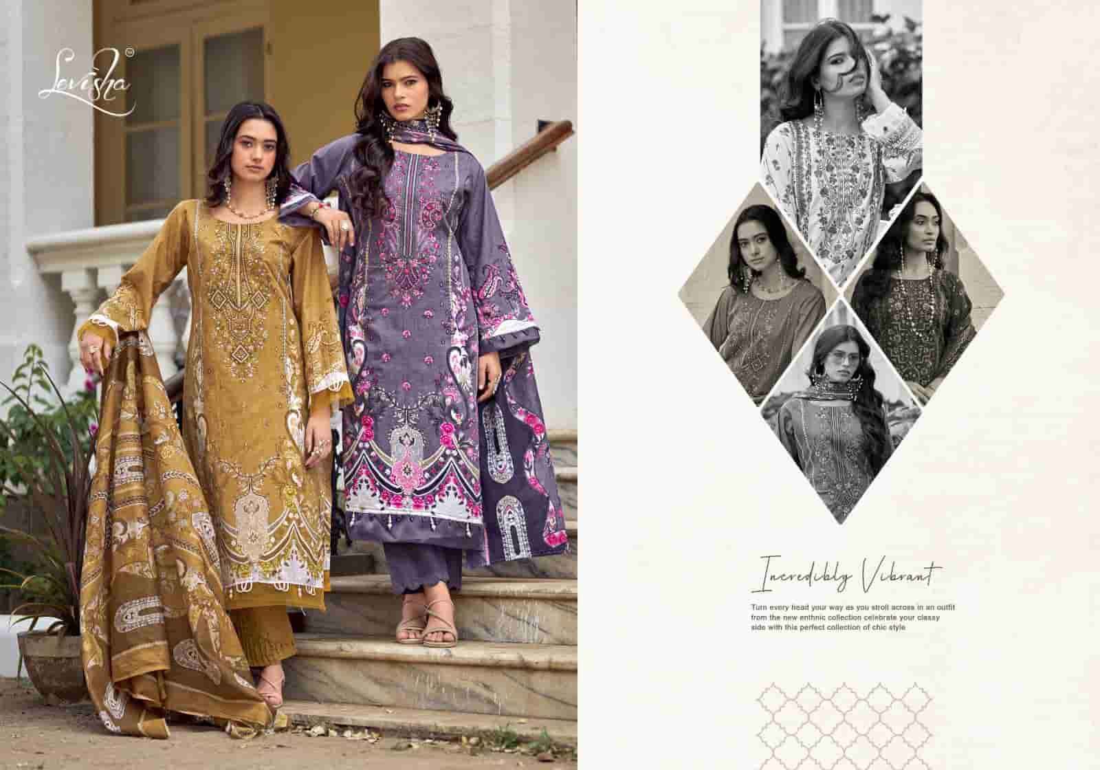 Levisha Muskan Vol 2 Exclusive Designs Cotton Salwar Kameez Wholesale Rate ( 8 Pcs Catalog )