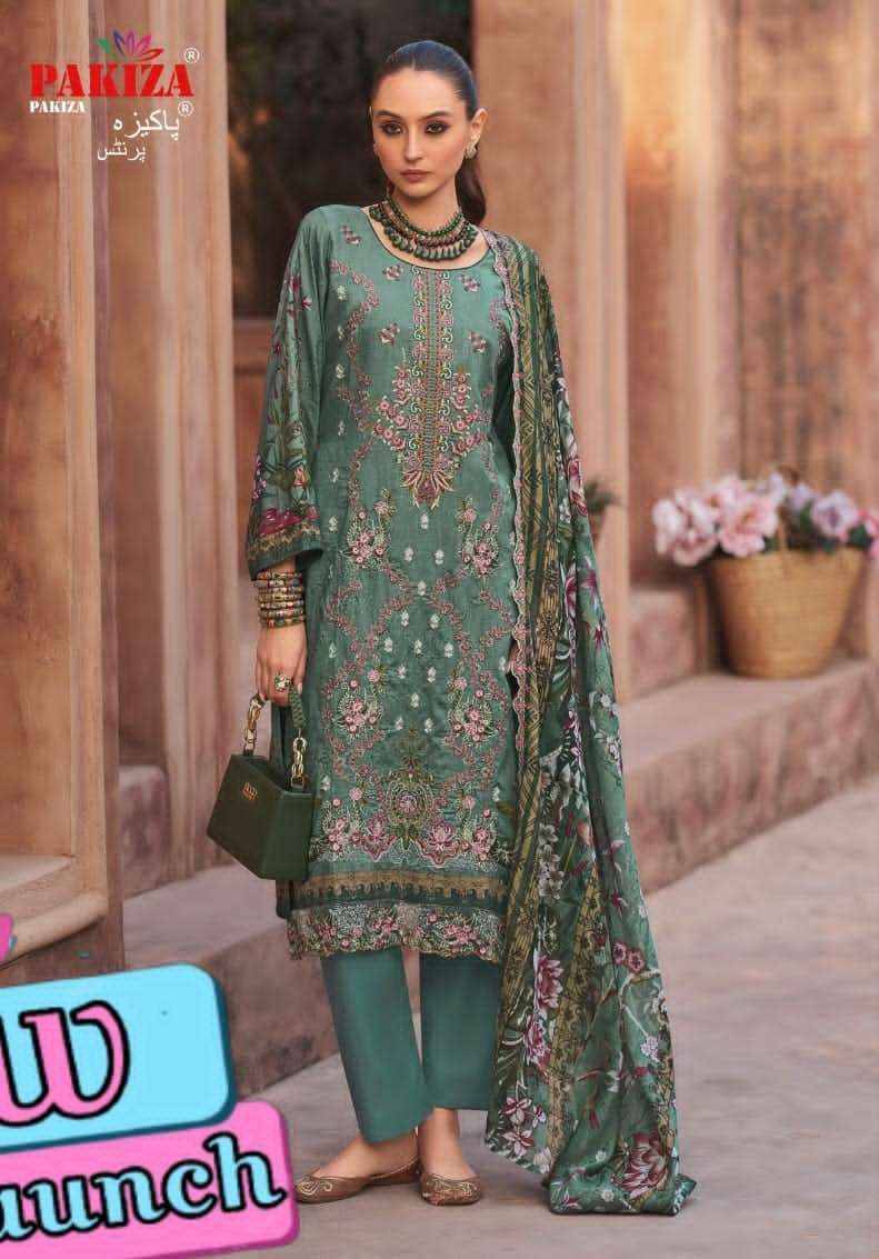 Pakiza Prints Rehmat Vol 21 Lawn Cotton Dress Material Wholesale Price ( 10 Pcs Catalogue )