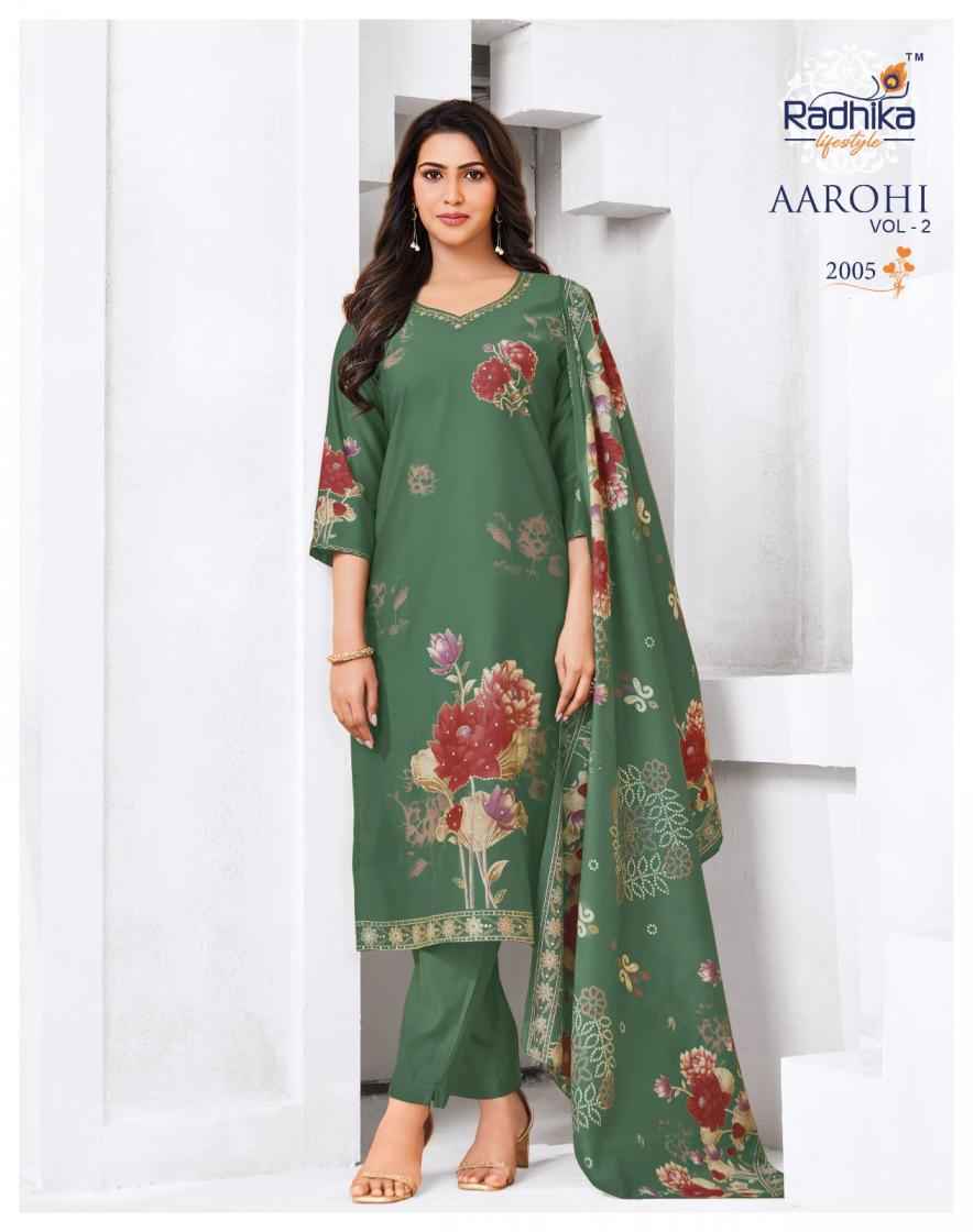 Radhika Lifestyle Aarohi Vol 2 Modal Readymade Suits Wholesale Price ( 8 Pcs Catalogue )