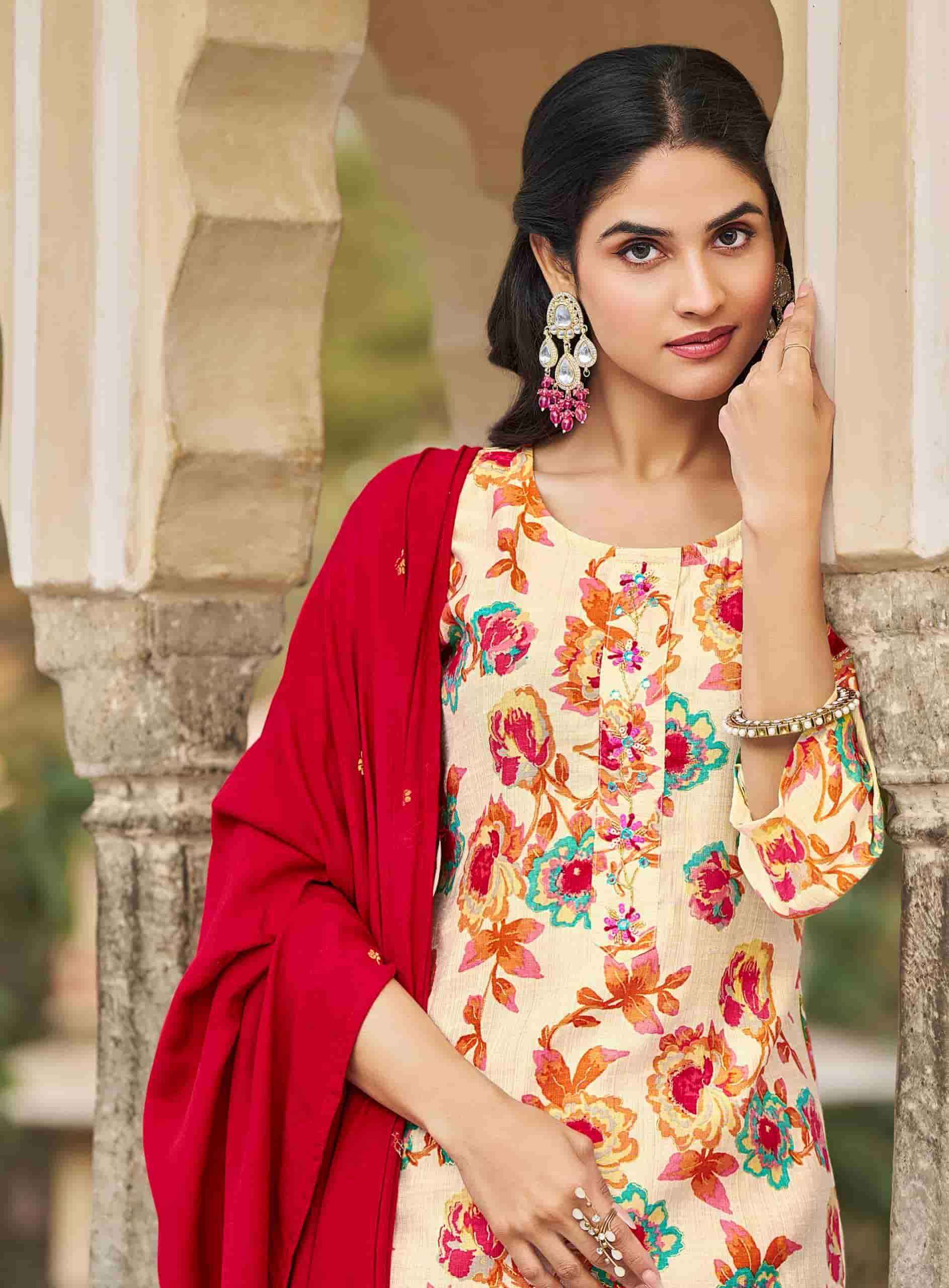 Radhika Lifestyle Alexa Vol 7 Premium Top Bottom Dupatta Set Wholesale Rate ( 8 Pcs Catalog )