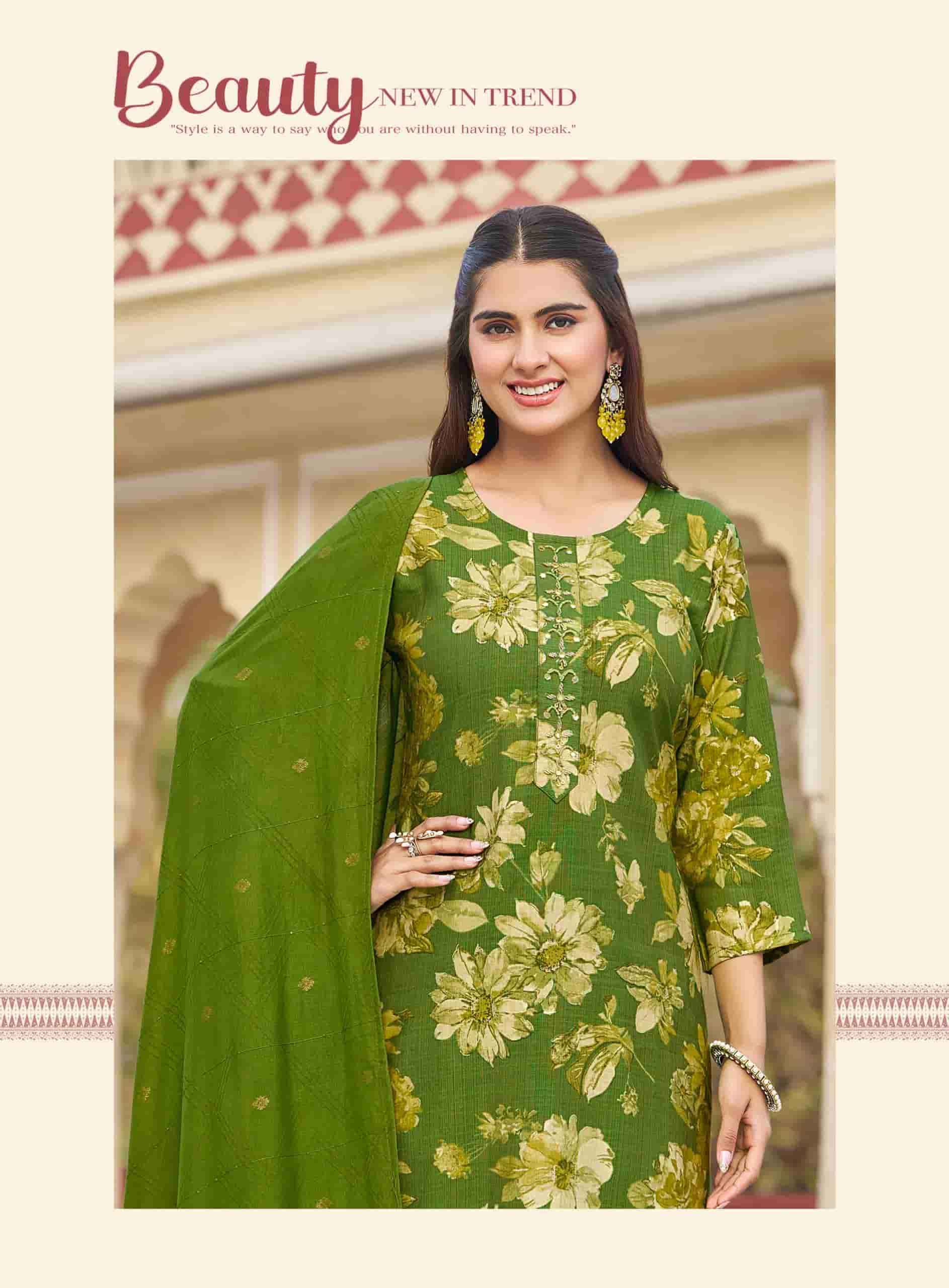 Radhika Lifestyle Alexa Vol 7 Premium Top Bottom Dupatta Set Wholesale Rate ( 8 Pcs Catalog )