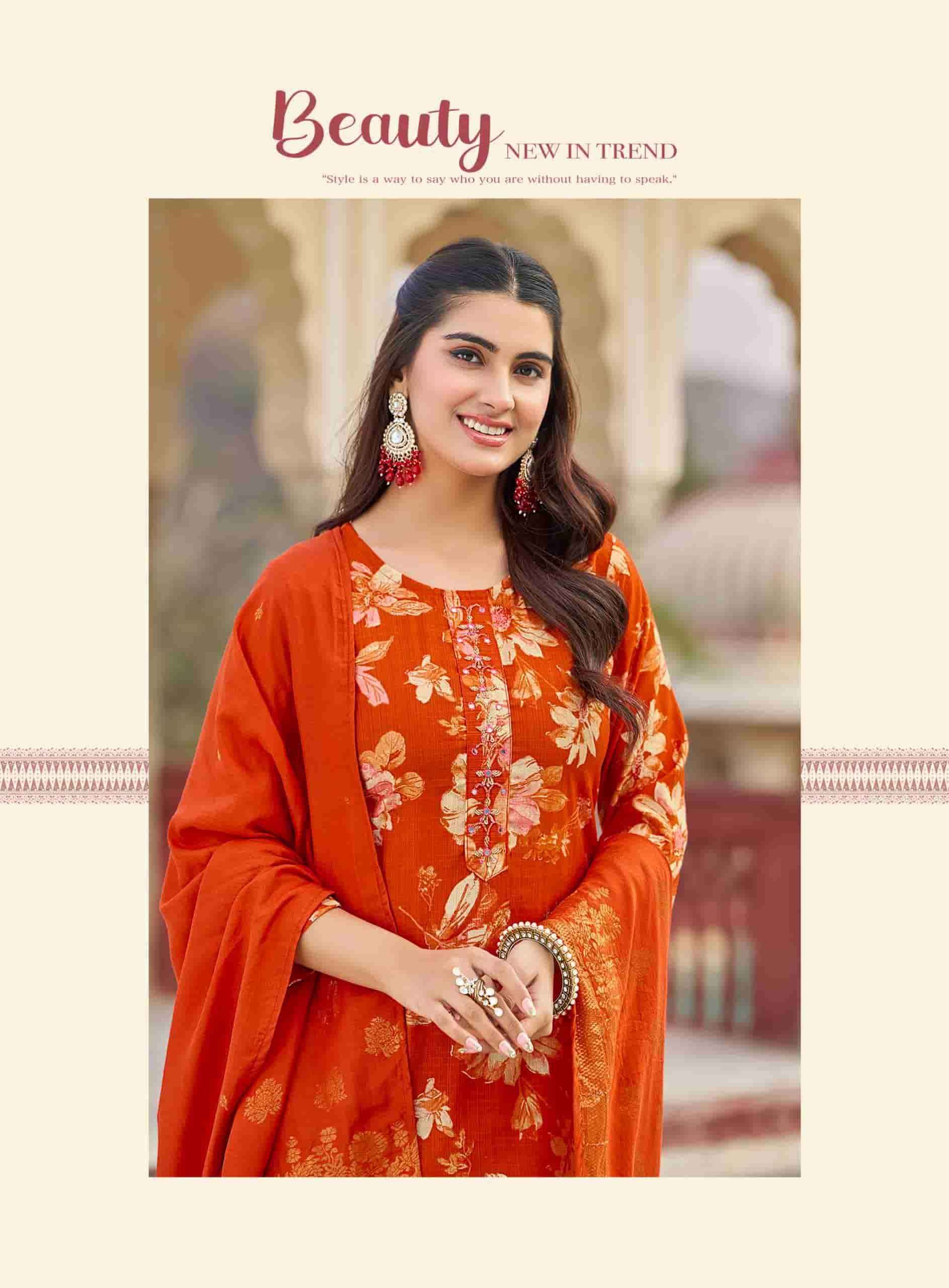 Radhika Lifestyle Alexa Vol 7 Premium Top Bottom Dupatta Set Wholesale Rate ( 8 Pcs Catalog )