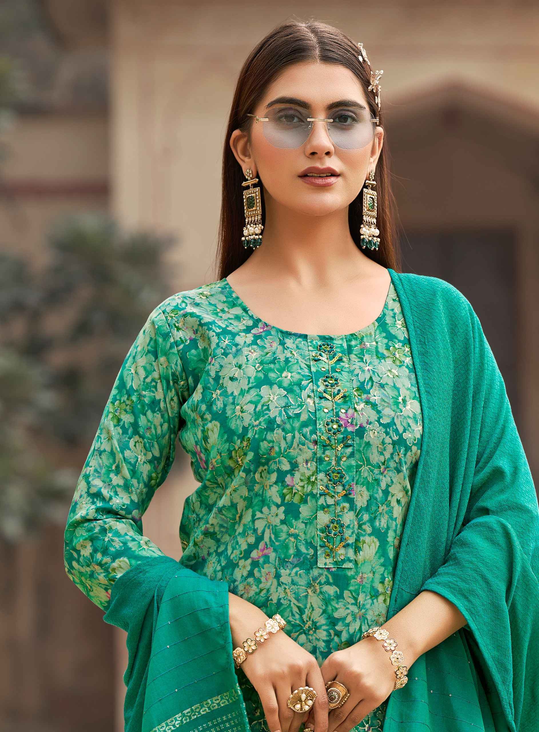 Radhika Lifestyle Satrangi Vol 12 Roman Readymade Suits Wholesale Price ( 6 pcs Catalogue )