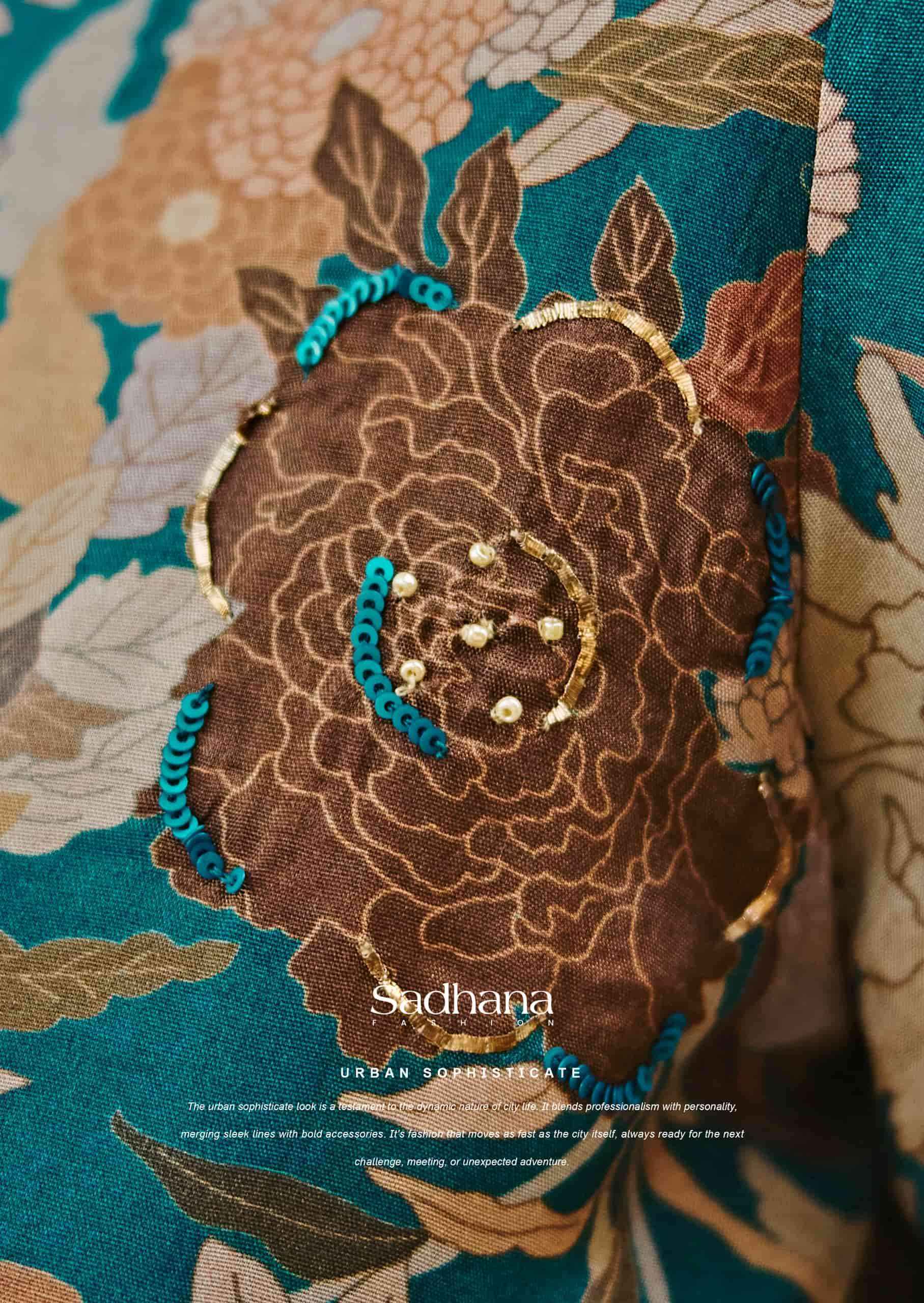 Sadhana Fashion Ether Muslin Silk Suits Latest Catalogue Wholesale Price ( 6 Pcs Catalogue )