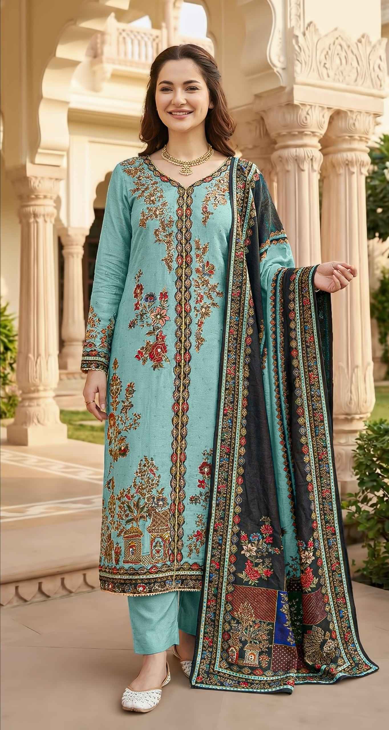 Shree Fabs KT 330 Viscous Maslin Salwar Kameez Wholesale Rate ( 4 Pcs Catalog )