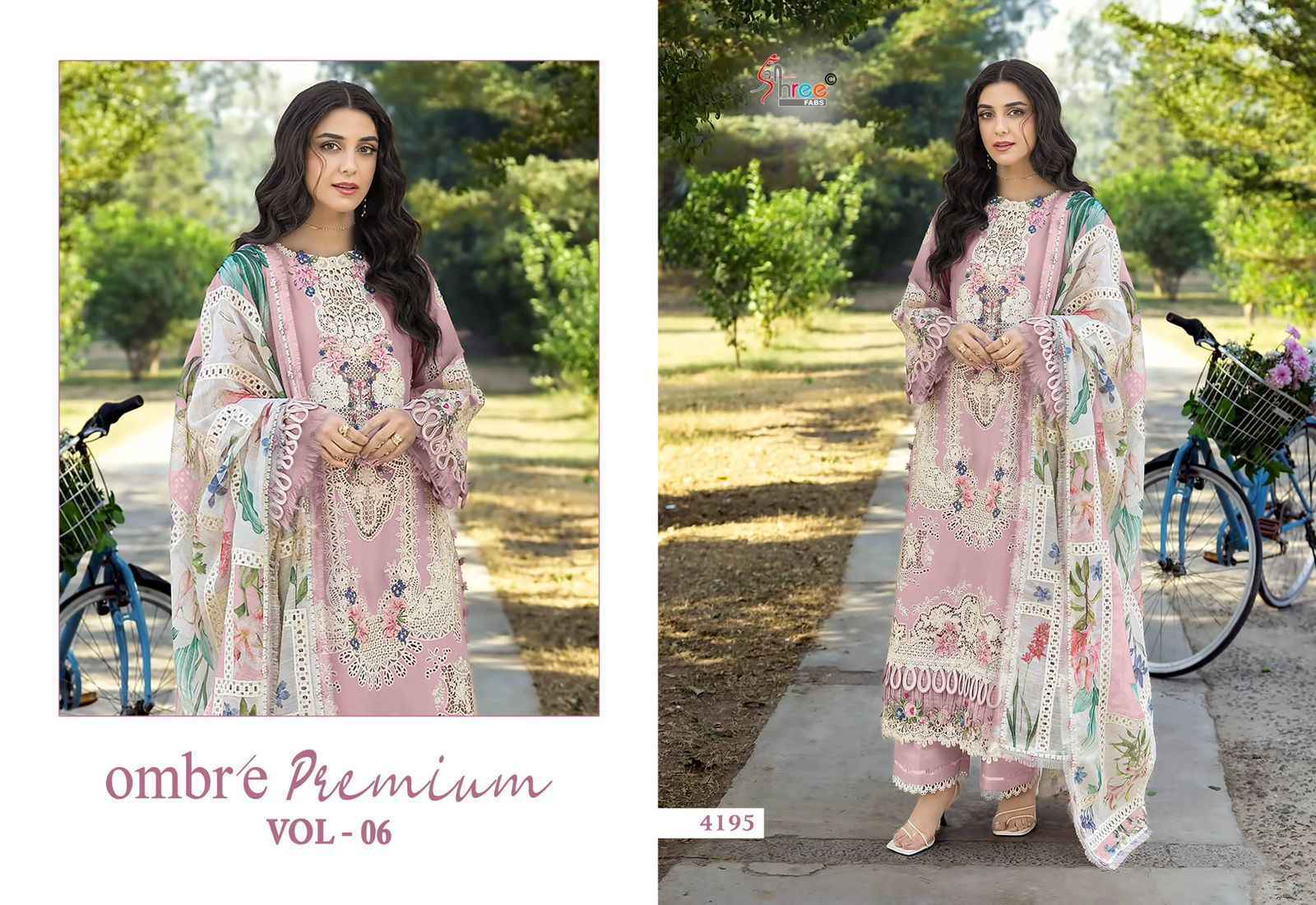 Shree Fabs Ombre Premium Vol 6 Cotton Dress Material Wholesale Price ( 6 pcs Catalogue )