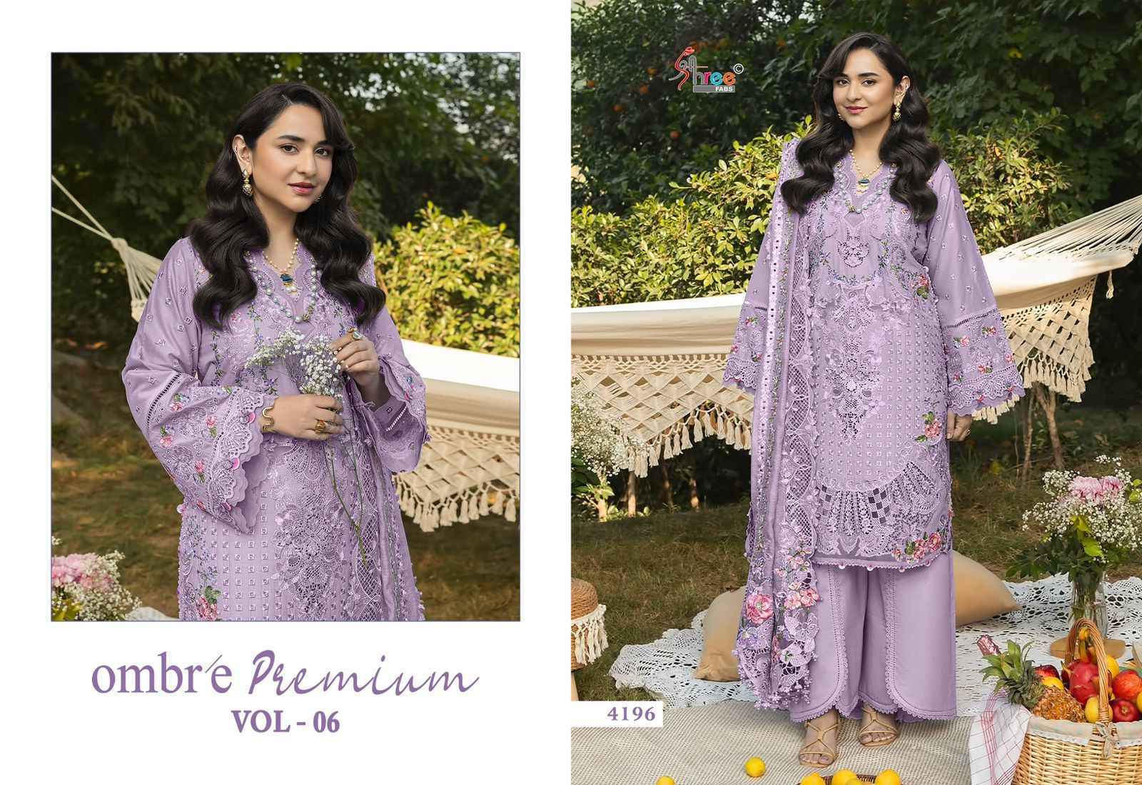 Shree Fabs Ombre Premium Vol 6 Cotton Dress Material Wholesale Price ( 6 pcs Catalogue )
