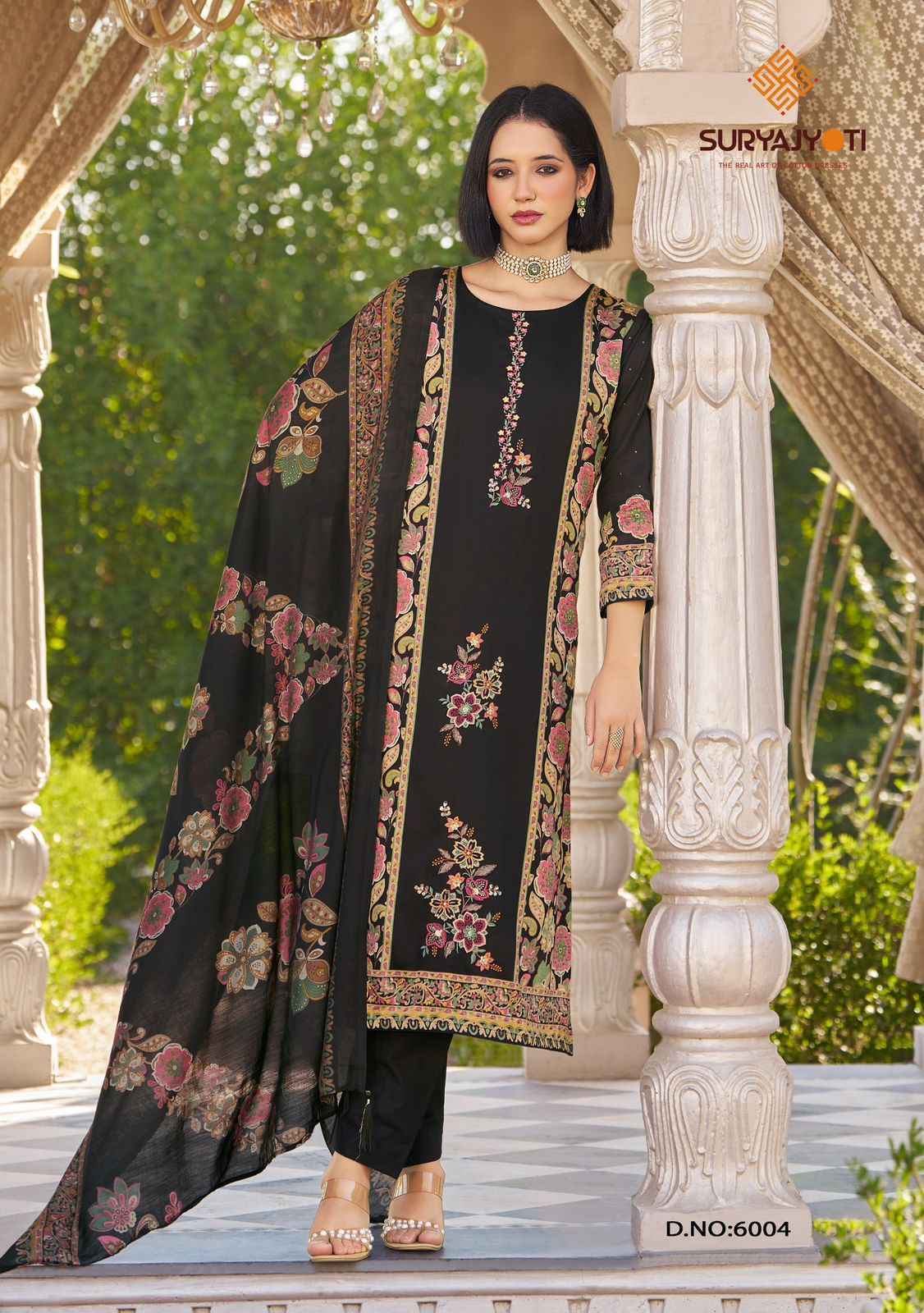 Suryajyoti Kaamini Vol 6 Jam Satin Salwar Kameez Wholesale Rate ( 6 Pcs Catalog )