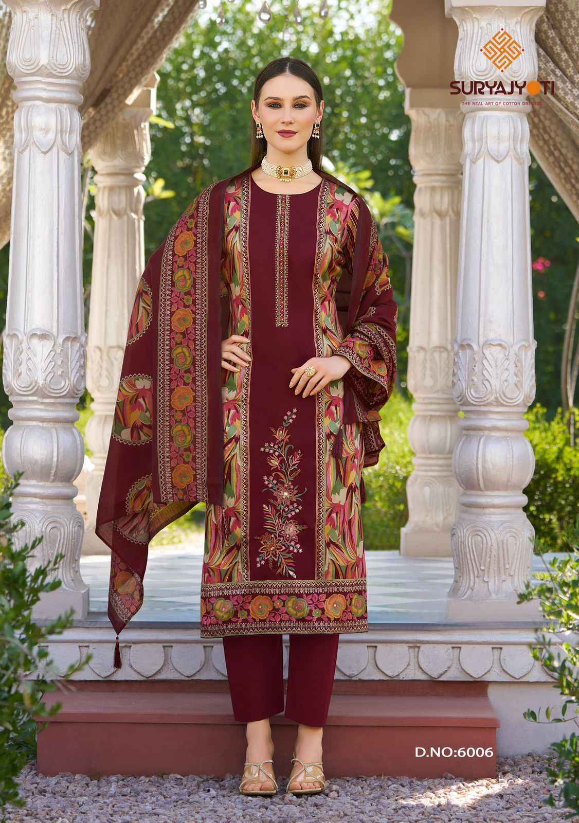 Suryajyoti Kaamini Vol 6 Jam Satin Salwar Kameez Wholesale Rate ( 6 Pcs Catalog )