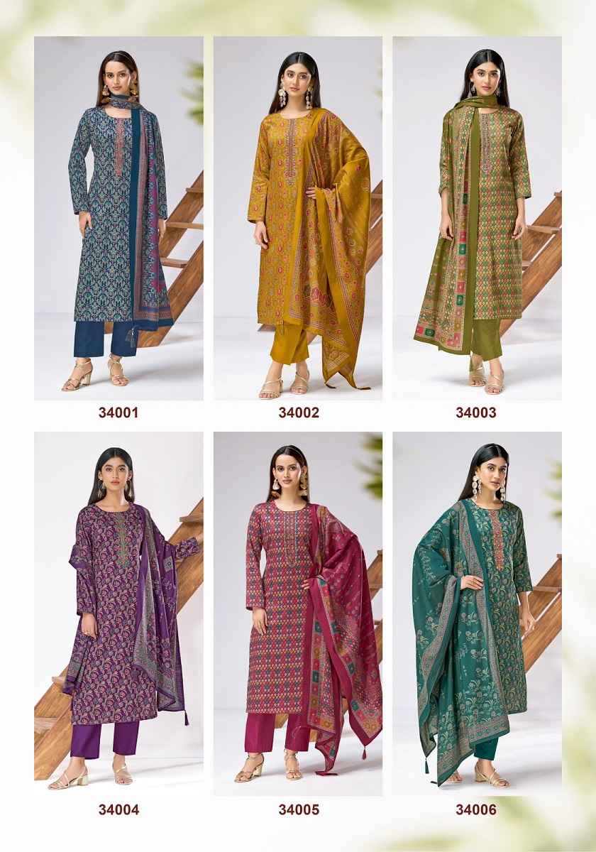 Suryajyoti Kalki Vol 34 Jam Satin Salwar Kameez Wholesale Rate ( 8 Pcs Catalog )