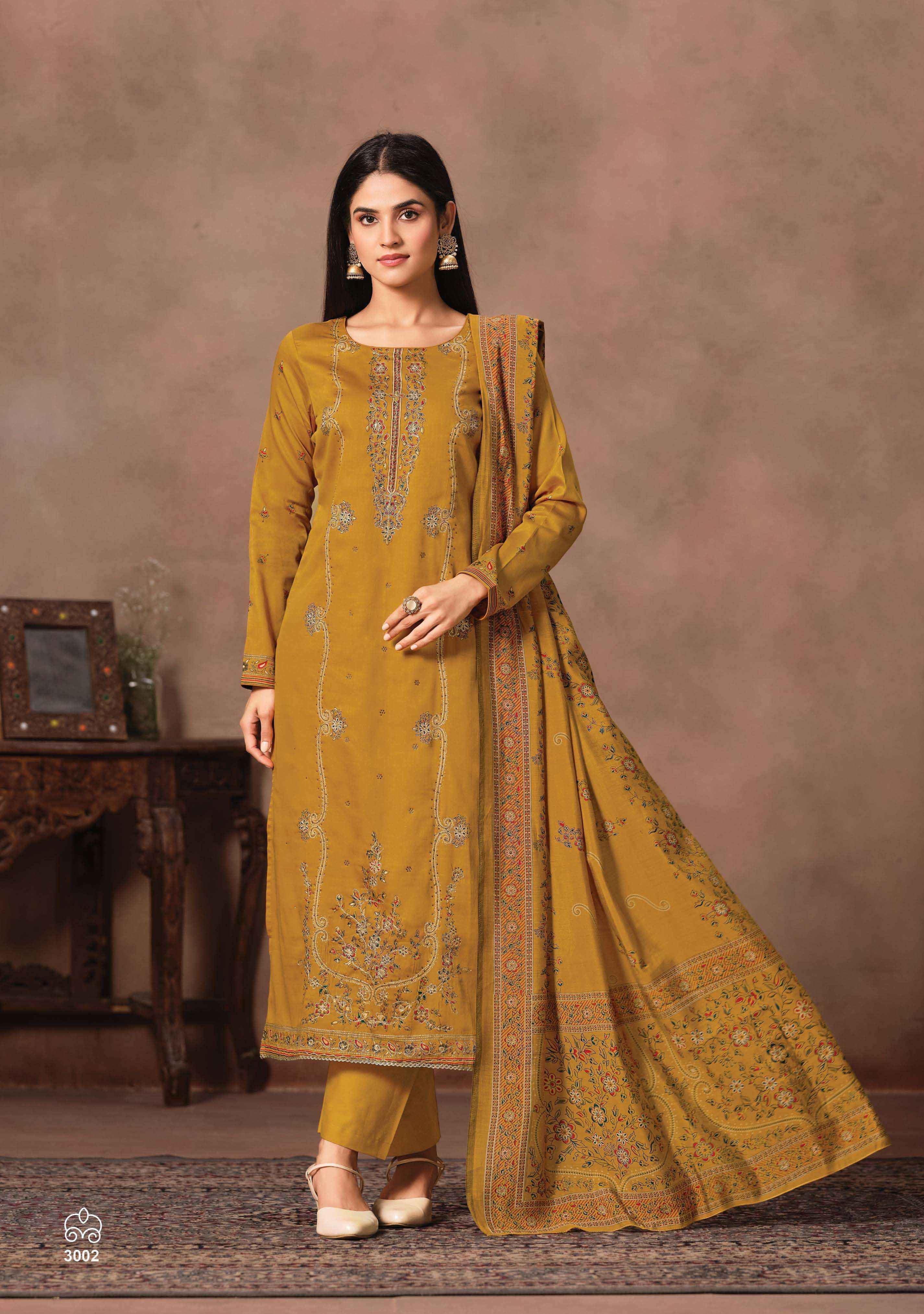 Suryajyoti Kamila Vol 3 Jam Satin Salwar Kameez Wholesale Rate ( 6 Pcs Catalog )
