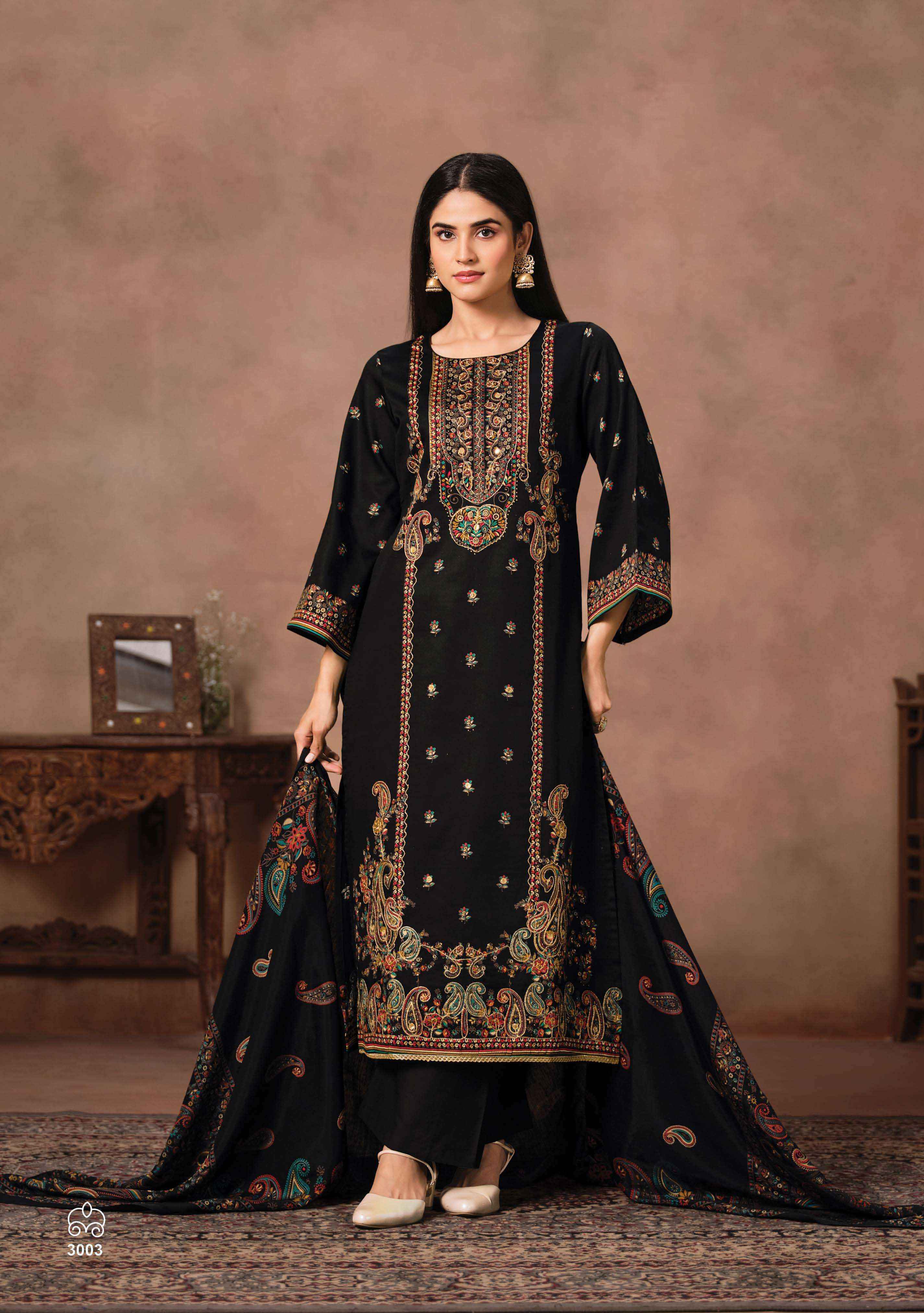 Suryajyoti Kamila Vol 3 Jam Satin Salwar Kameez Wholesale Rate ( 6 Pcs Catalog )