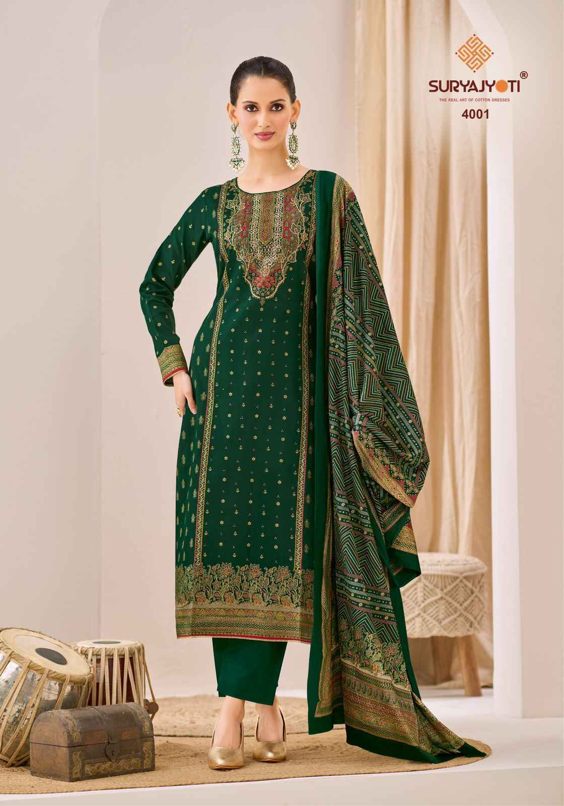 Suryajyoti Komal Vol 3 Modal Salwar Kameez Wholesale Rate ( 6 Pcs Catalog )