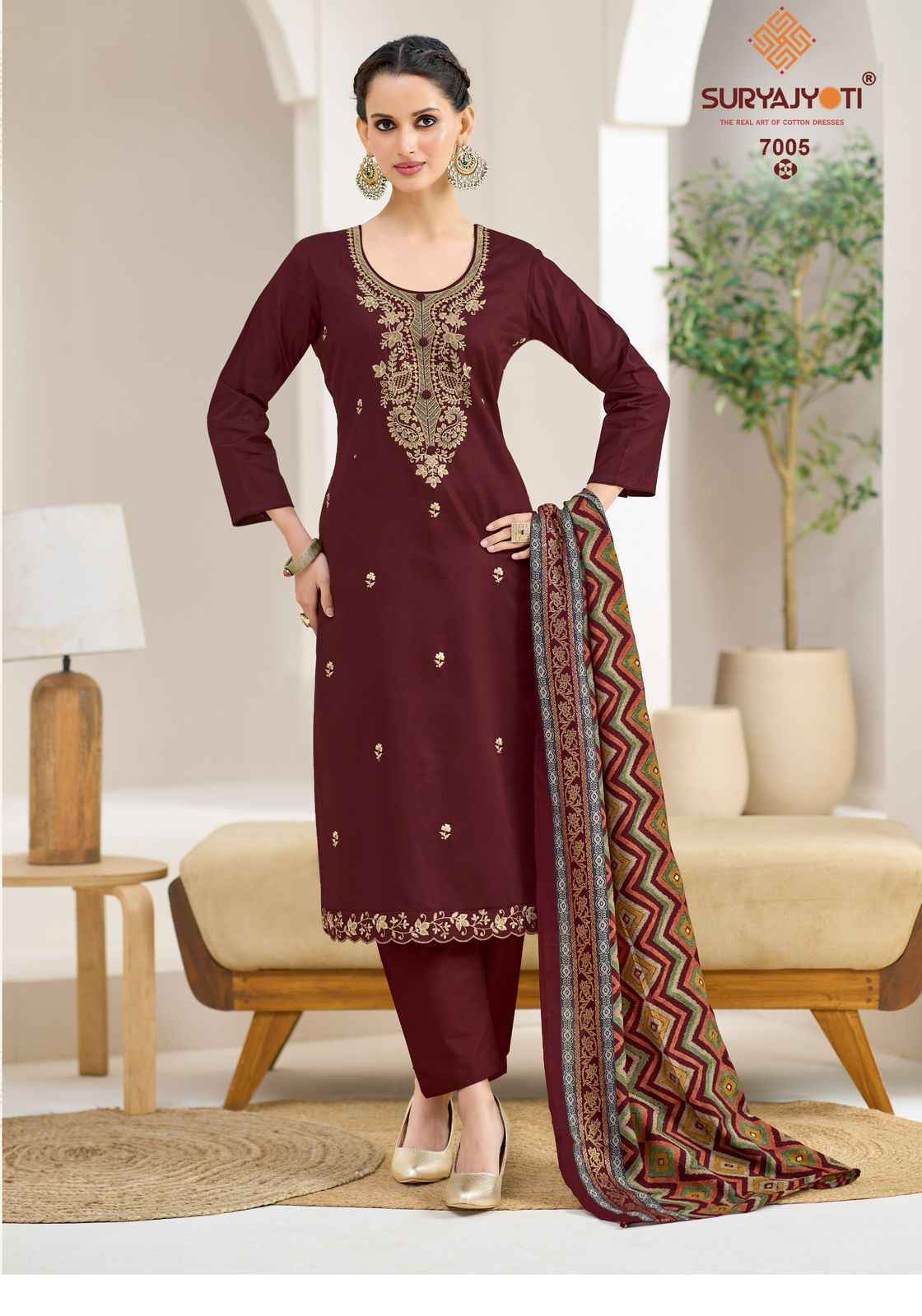 Suryajyoti Pashan Vol 7 Jam Satin Salwar Kameez Wholesale Rate ( 6 Pcs Catalog )