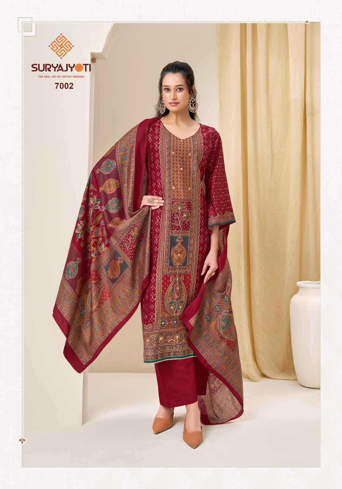 Suryajyoti Payal Advance Vol 7 Modal Salwar Kameez Wholesale Rate ( 6 Pcs Catalog )