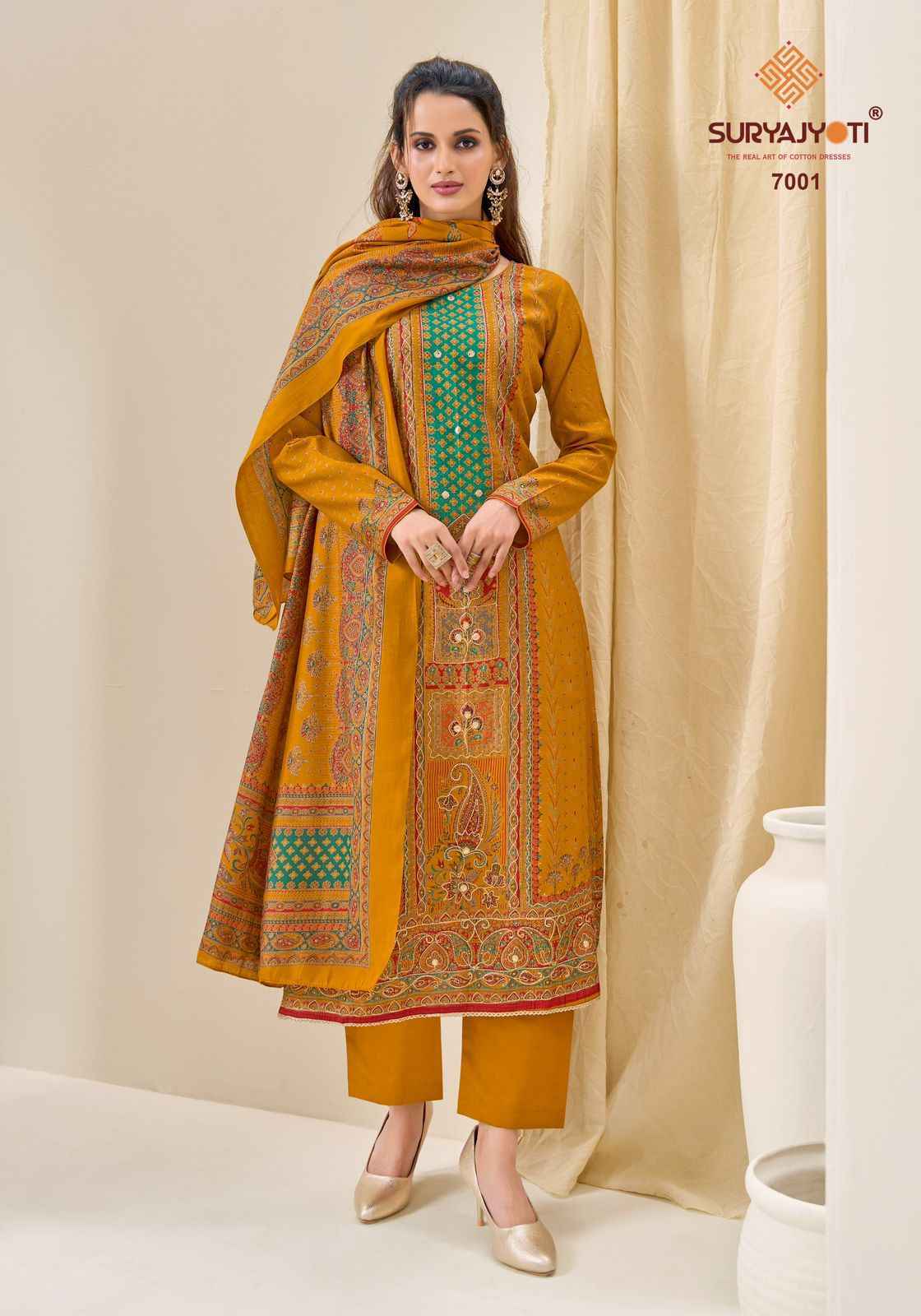 Suryajyoti Payal Advance Vol 7 Modal Salwar Kameez Wholesale Rate ( 6 Pcs Catalog )