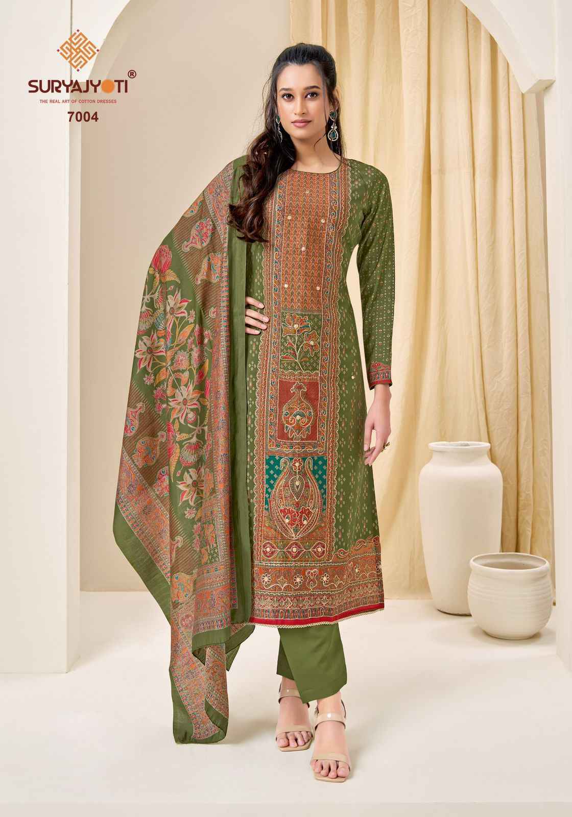 Suryajyoti Payal Advance Vol 7 Modal Salwar Kameez Wholesale Rate ( 6 Pcs Catalog )