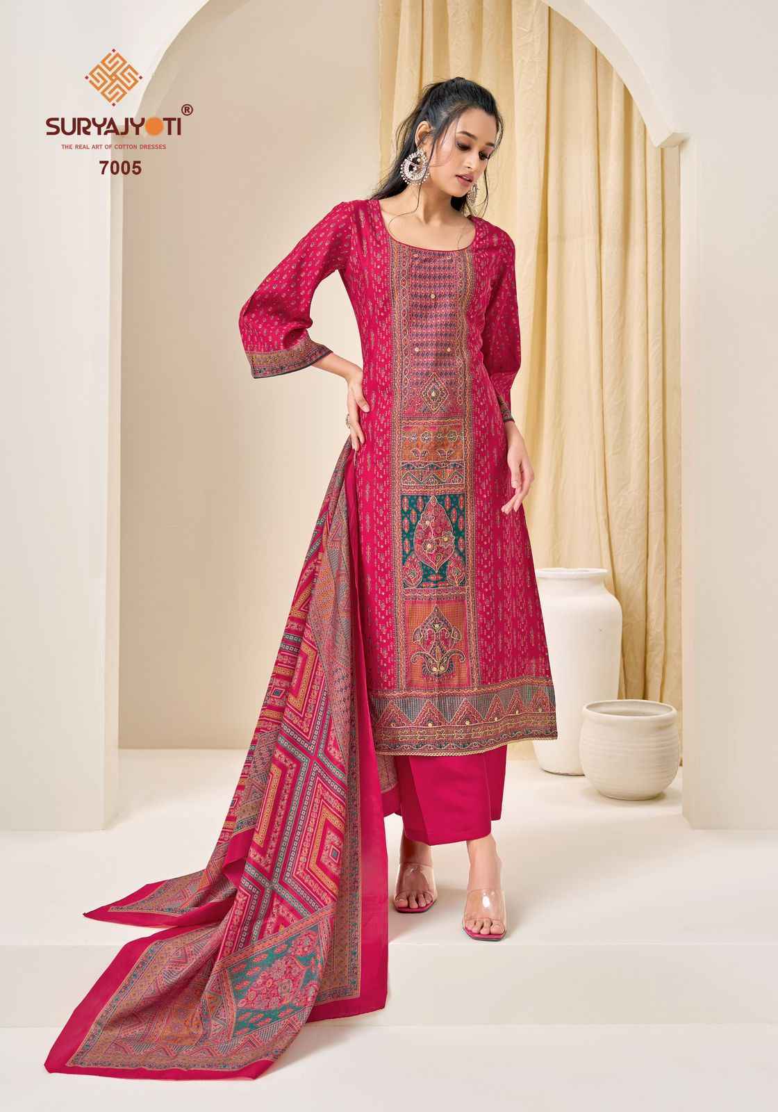 Suryajyoti Payal Advance Vol 7 Modal Salwar Kameez Wholesale Rate ( 6 Pcs Catalog )